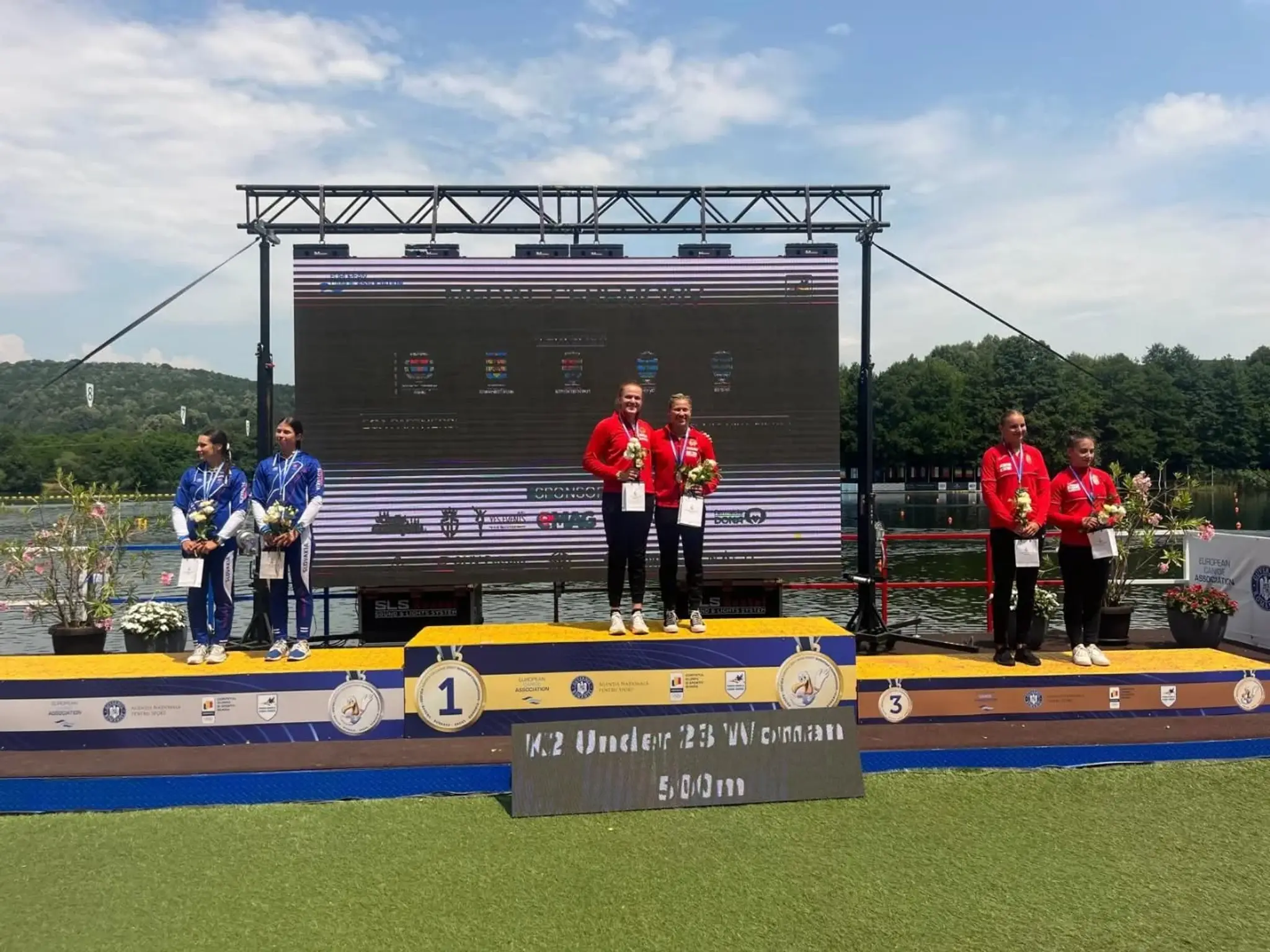 Slovenské reprezentantky v kanoistike na ME do 23 rokov získali striebro.