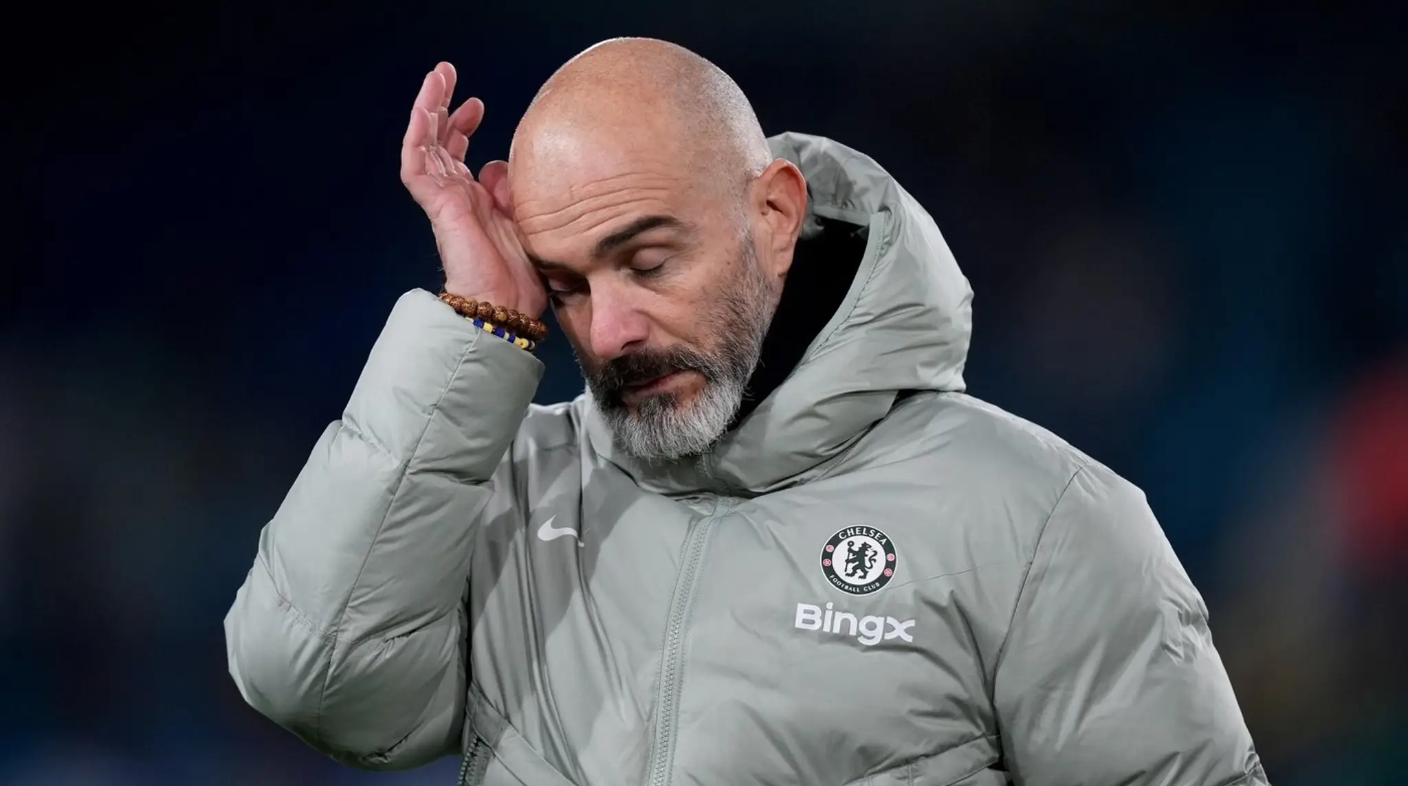 Odvolaný tréner Chelsea Enzo Maresca.