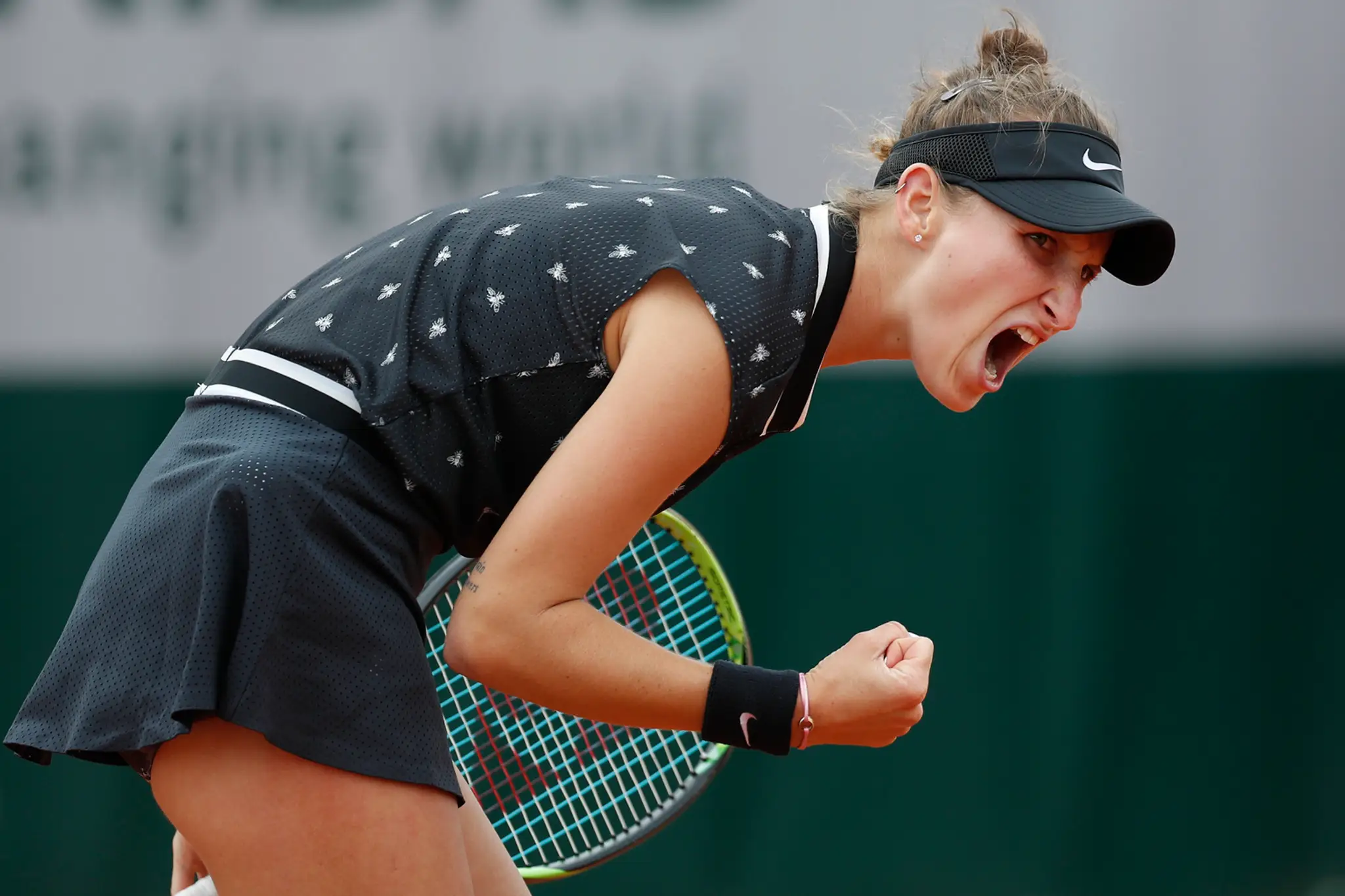 Tenistka Jelina Svitolinová v 1. kole na Roland Garros.