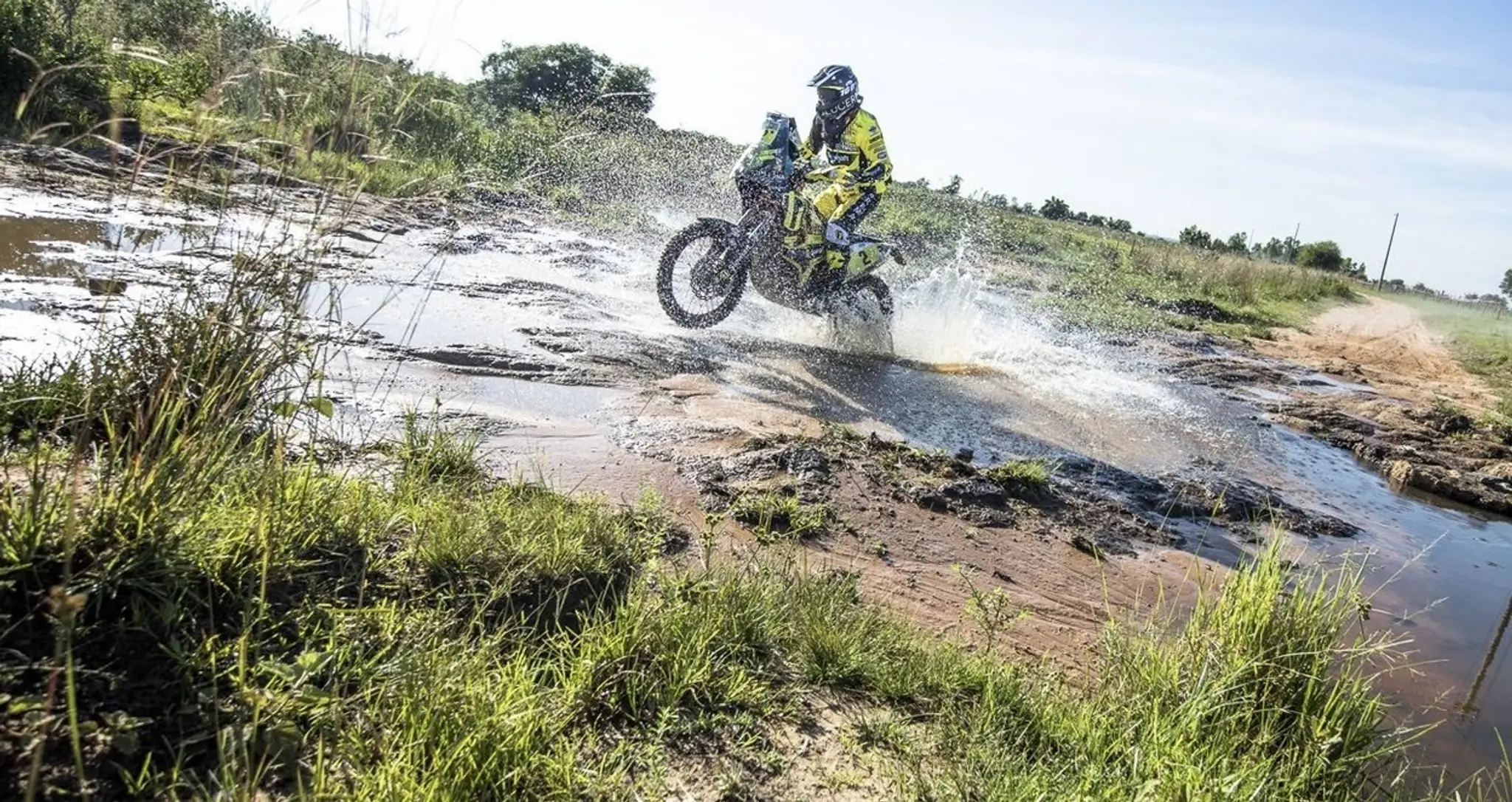 Štefan Svitko počas druhej etapy Rely Dakar 2017.
