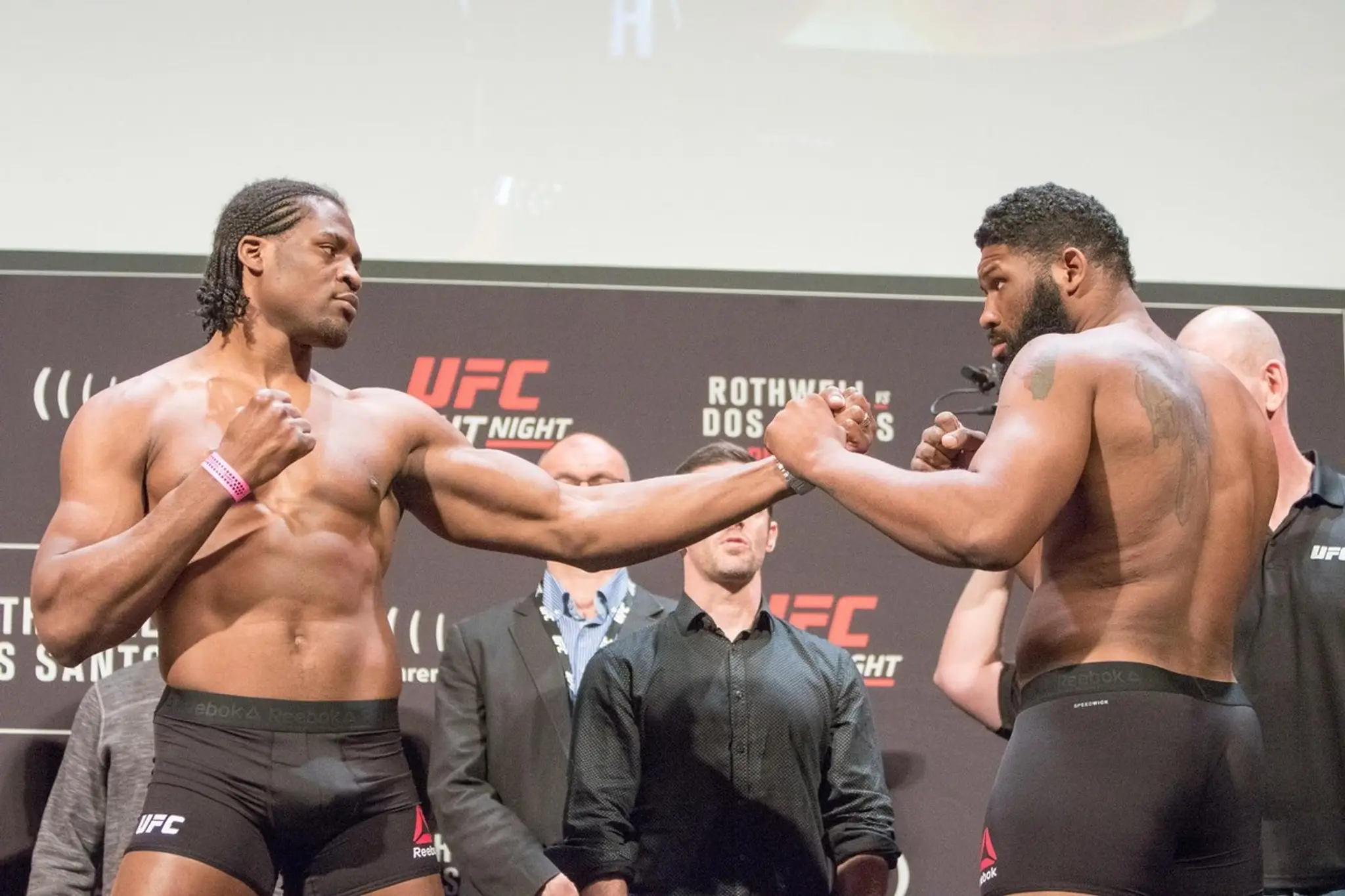 Curtis Blaydes a Francis Ngannou.