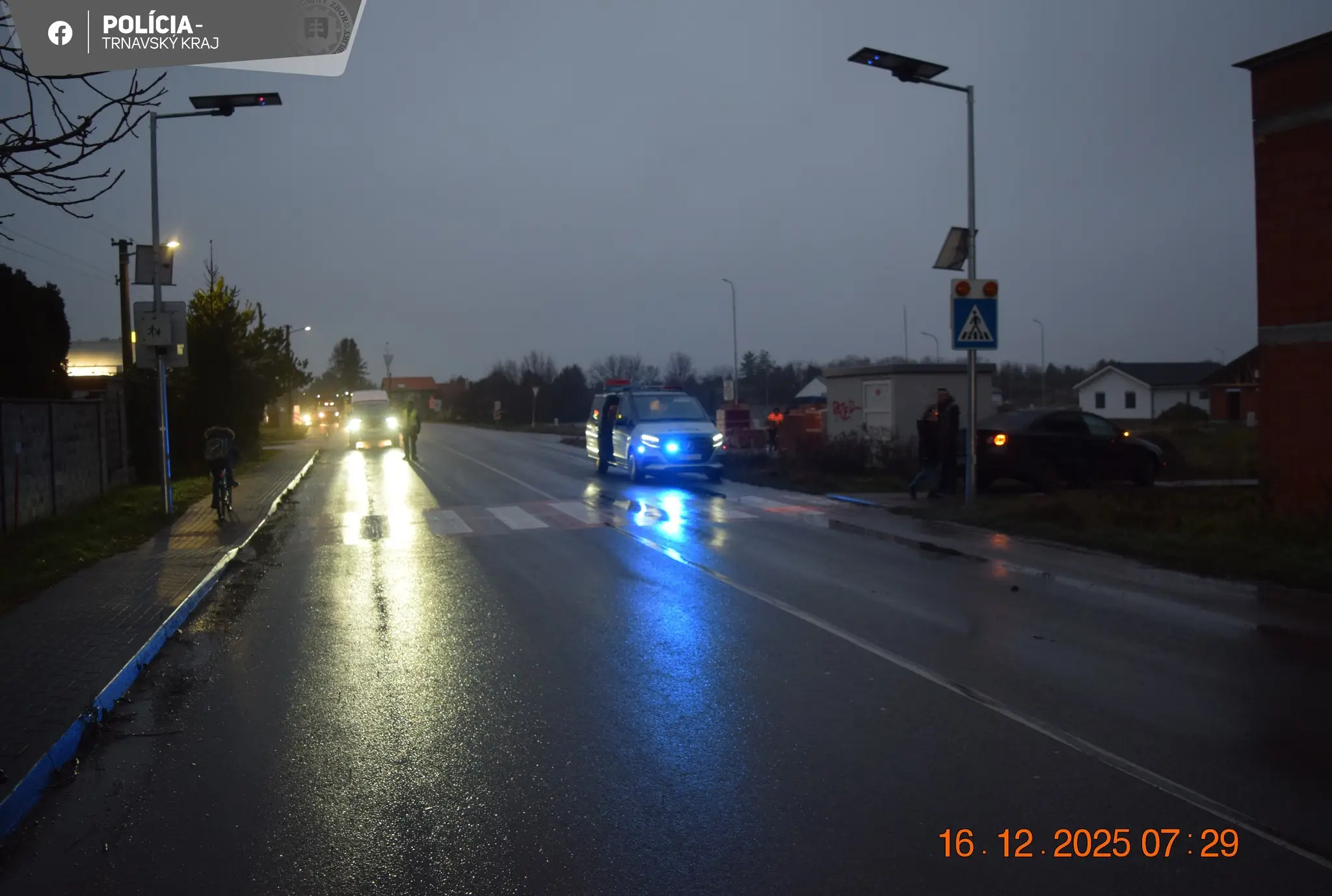 Tragická dopravná nehoda v obci Kvetoslavov