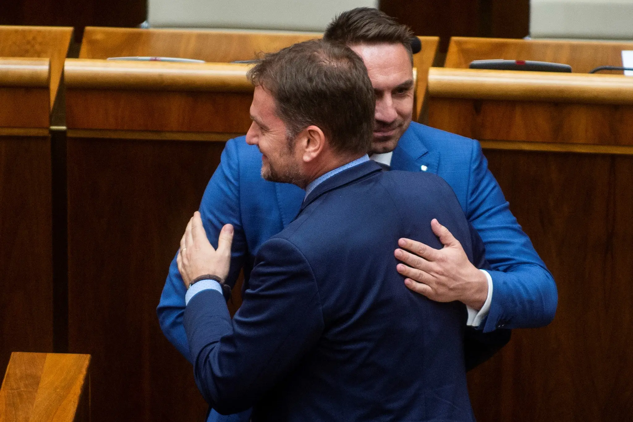 Takto sa Igor Matovič tešil, keď sa v parlamente schválilo krúžkovné.