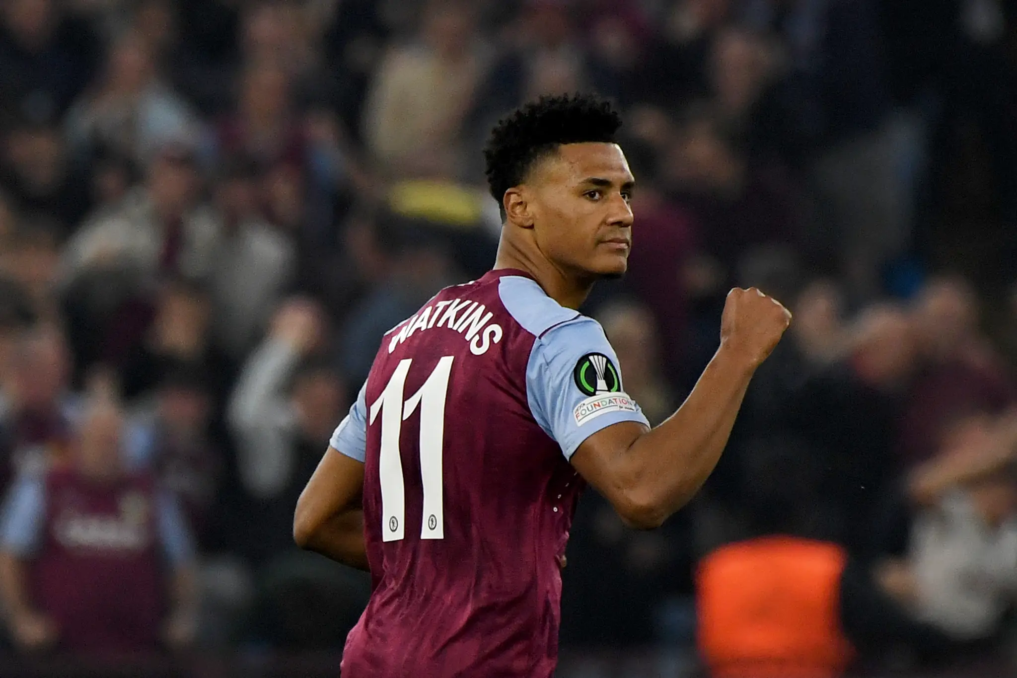 Hráč Aston Villy Ollie Watkins