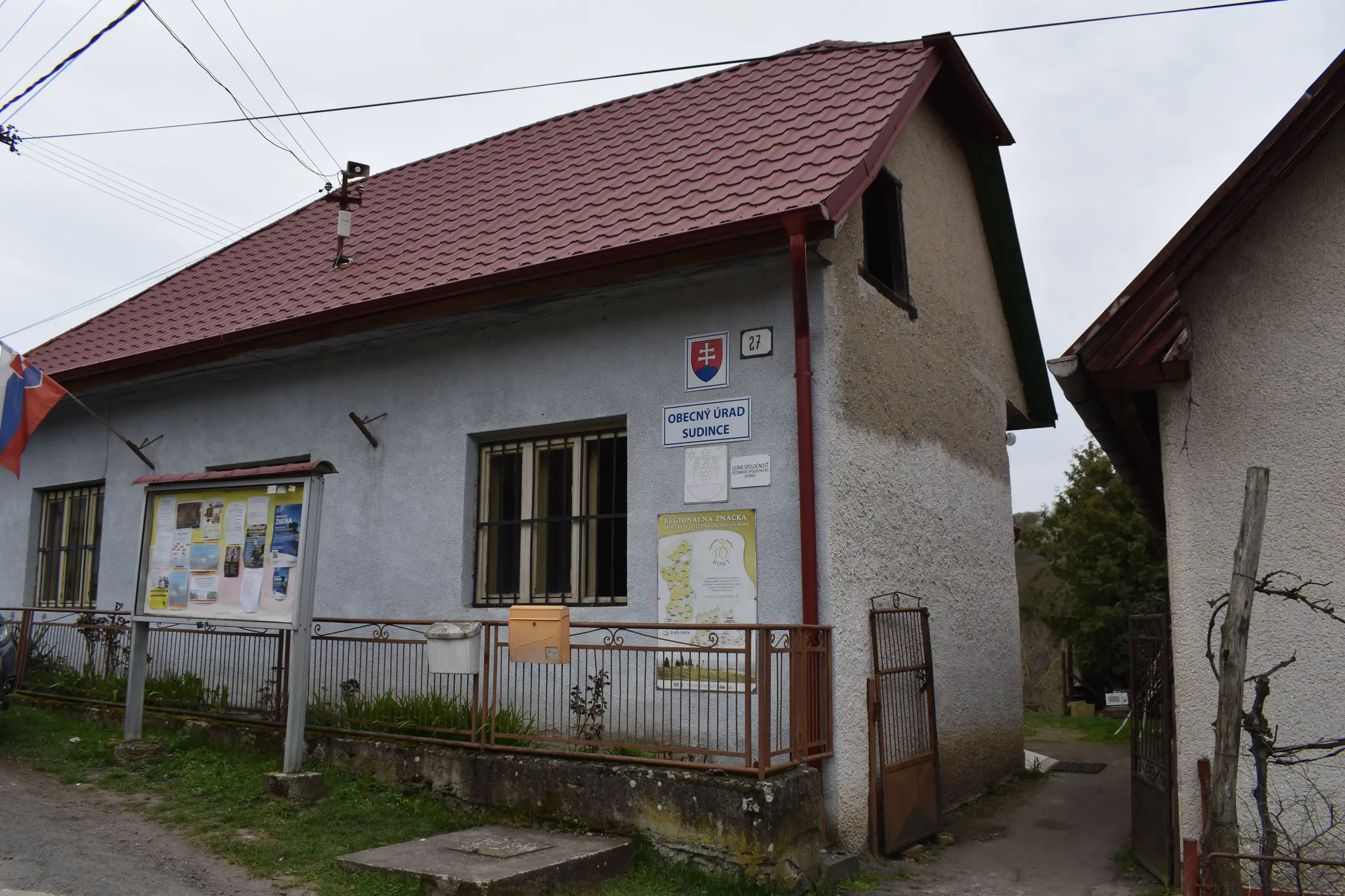 Voľby v Sudinciach, okres Krupina.