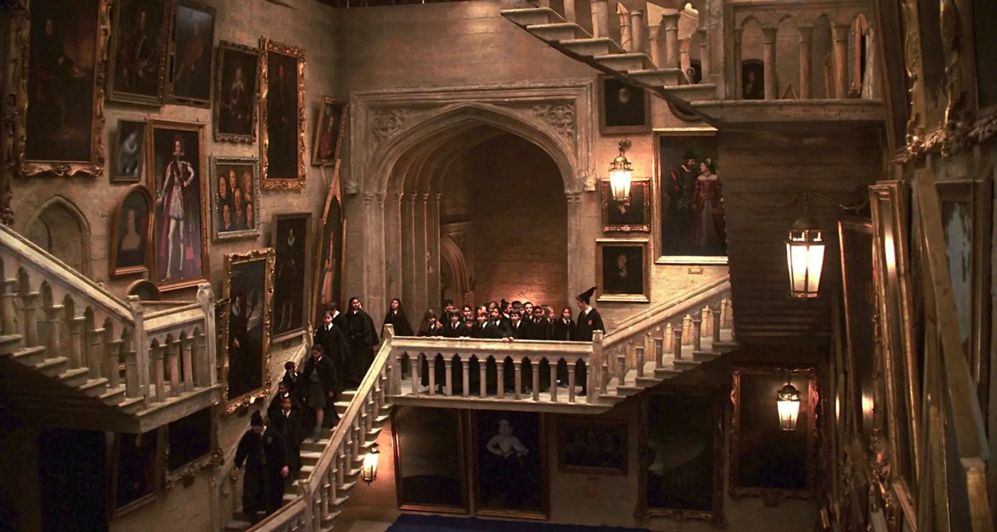 Záber z filmu Harry Potter a Kameň mudrcov