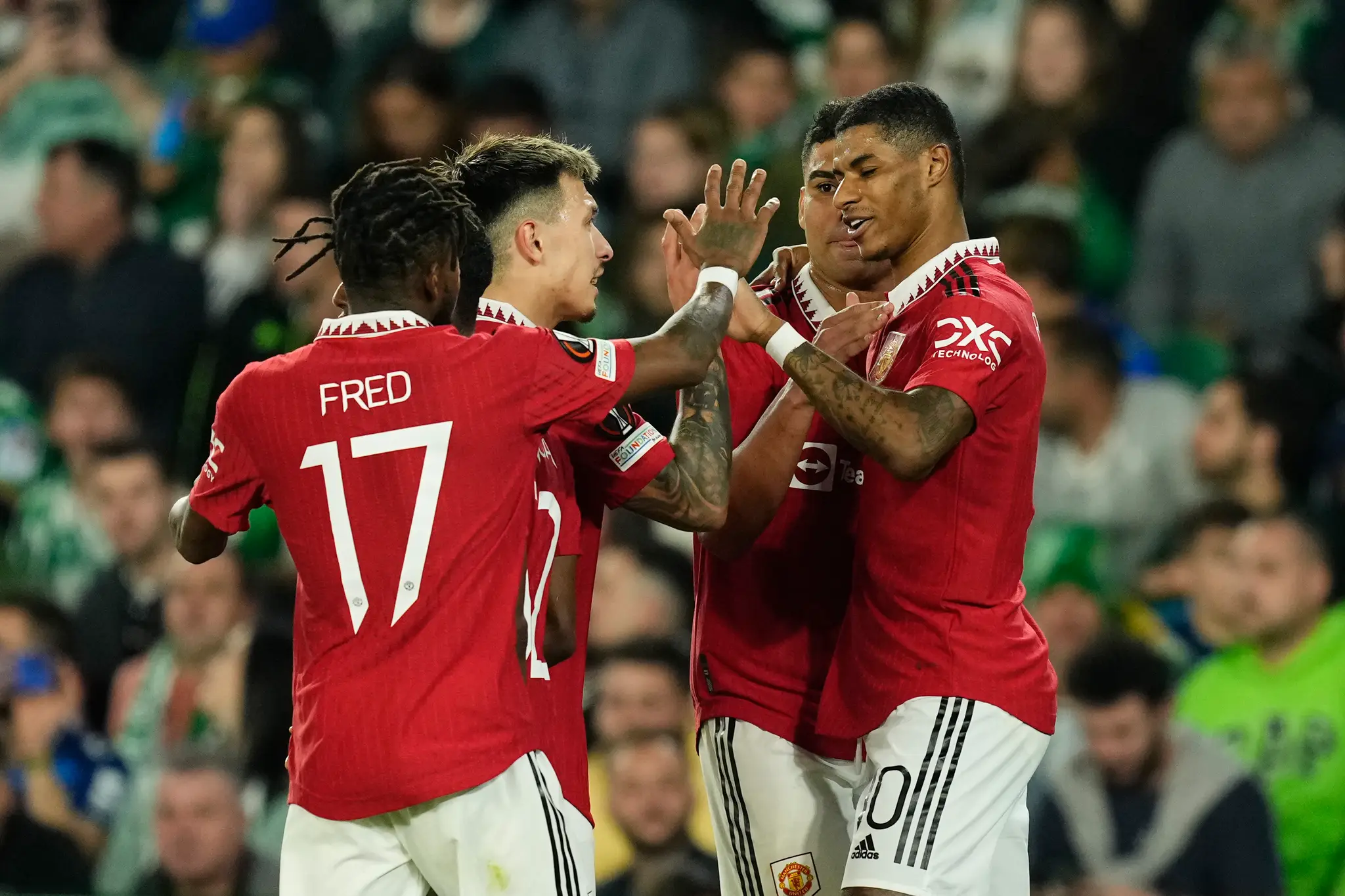 Futbalisti Manchestru United.