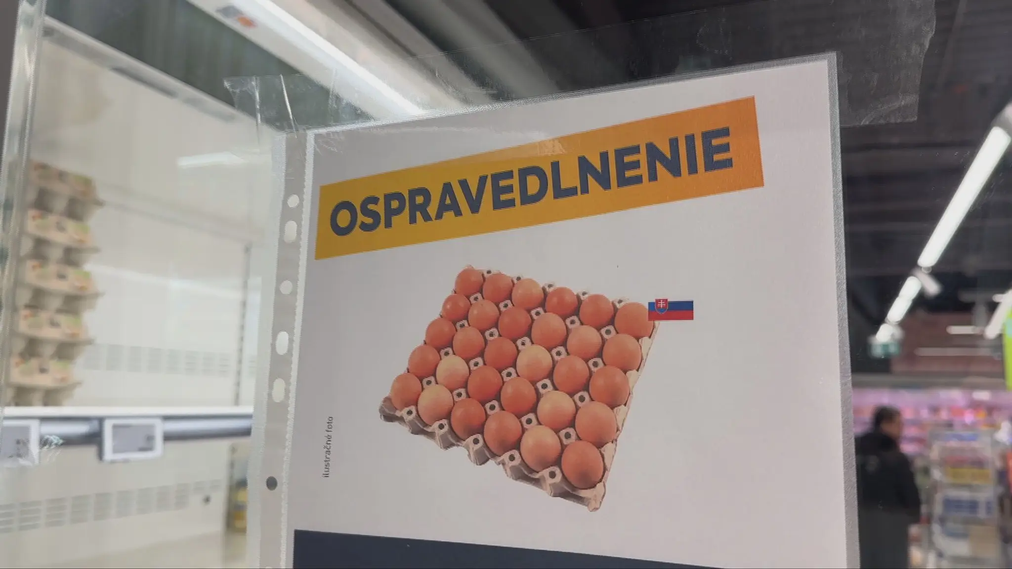 Chýbajúce vajcia v Bille