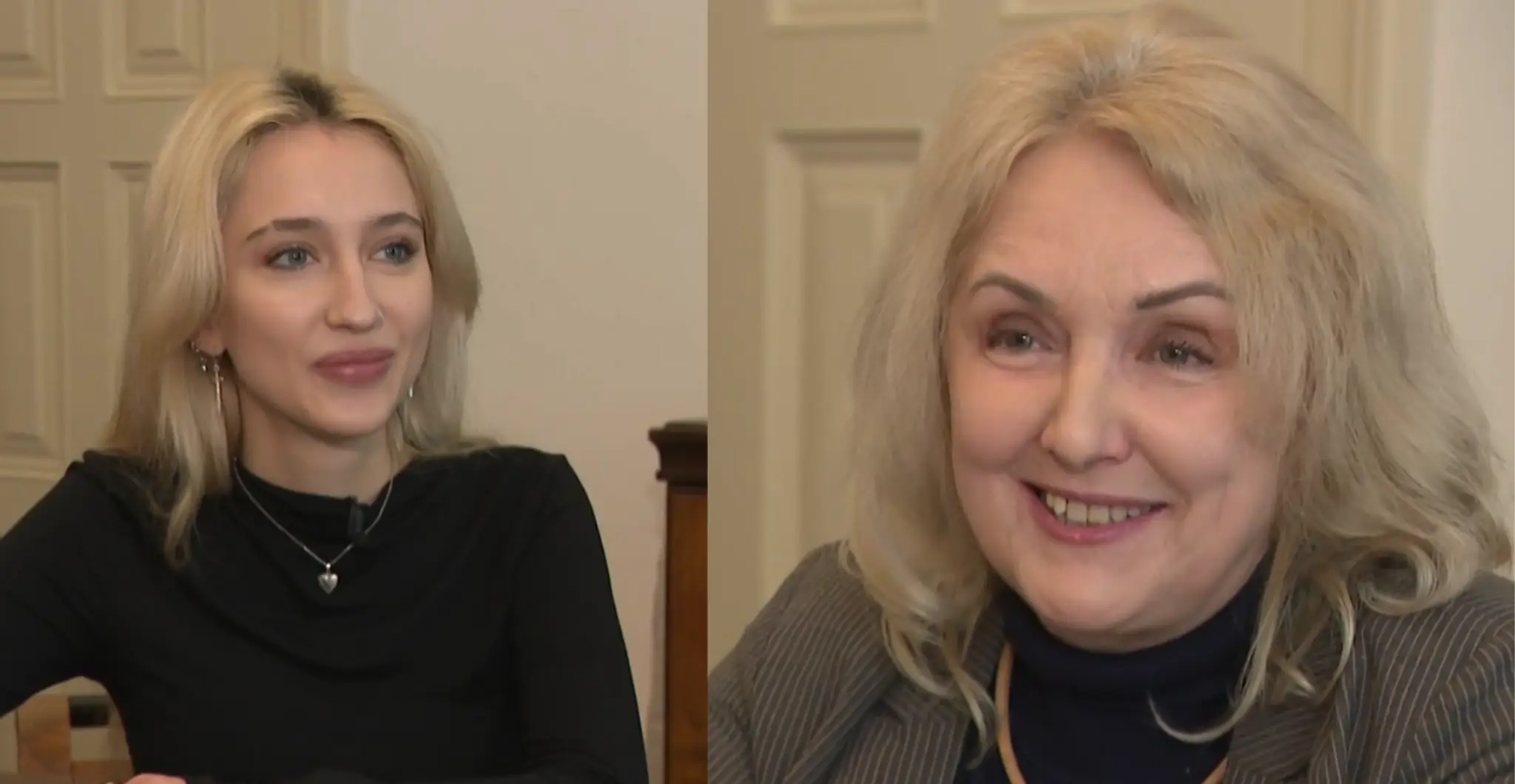 Dorota a jej mama Hana