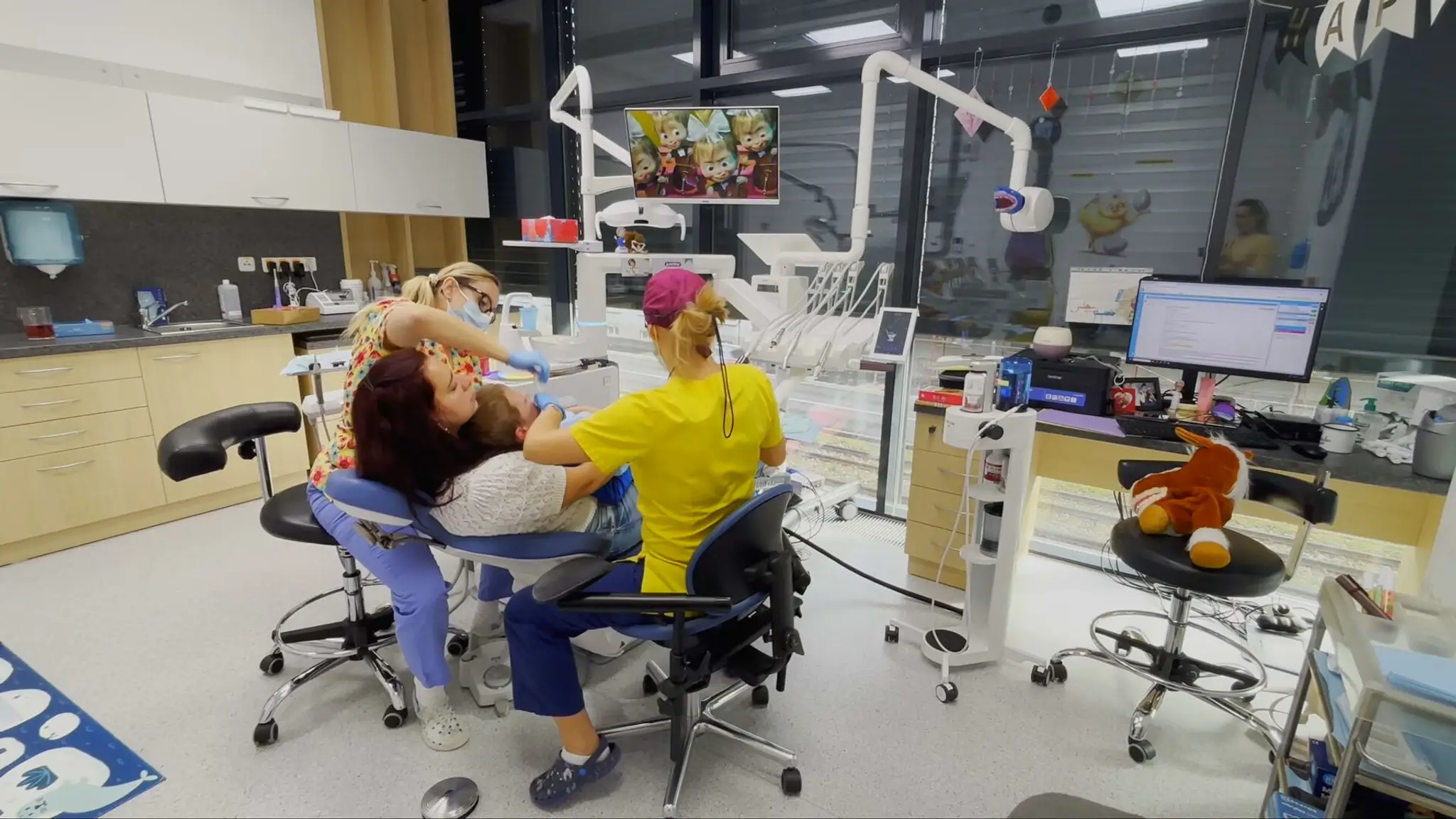 Zubárka sa špecializuje na deti s autizmom