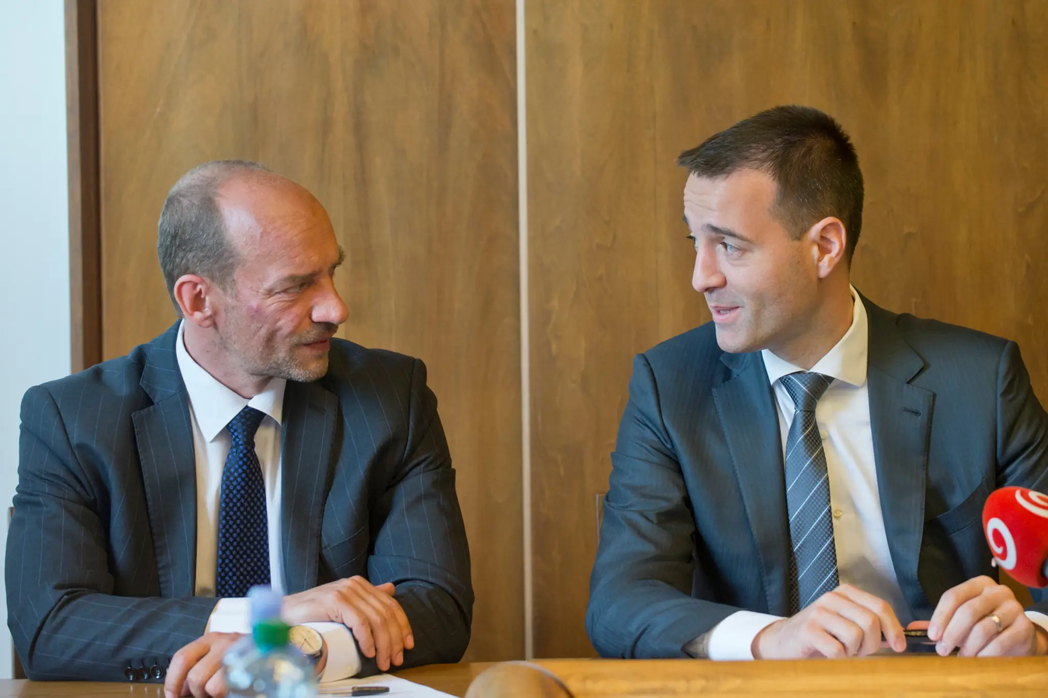 Miroslav Kočan a Tomáš Drucker.