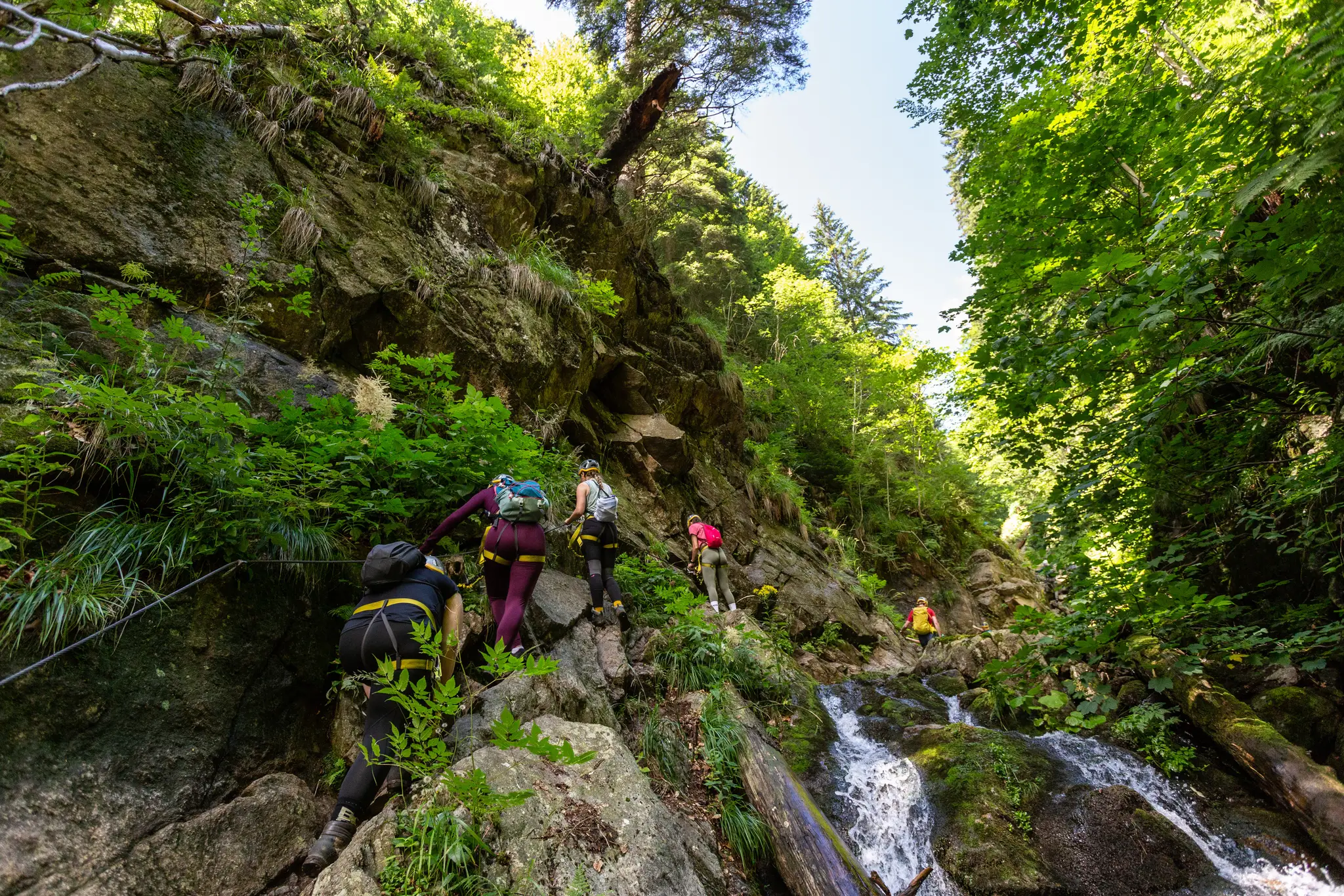 Turisti vyhľadávajú ferratu na Martinských holiach