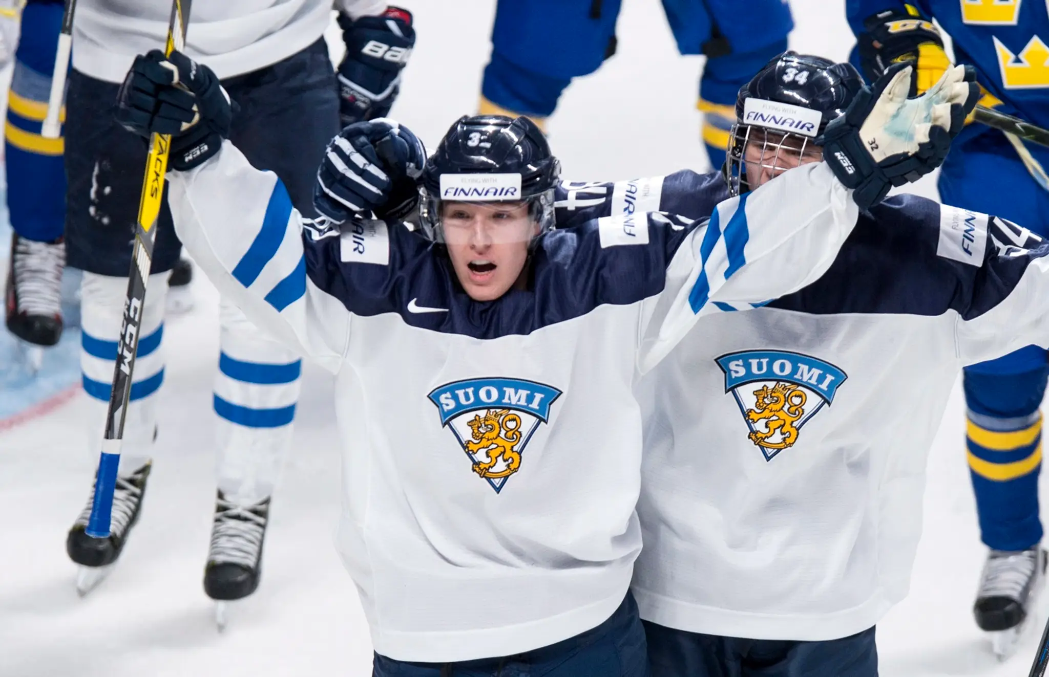 Fínska juniorská reprezentácia.