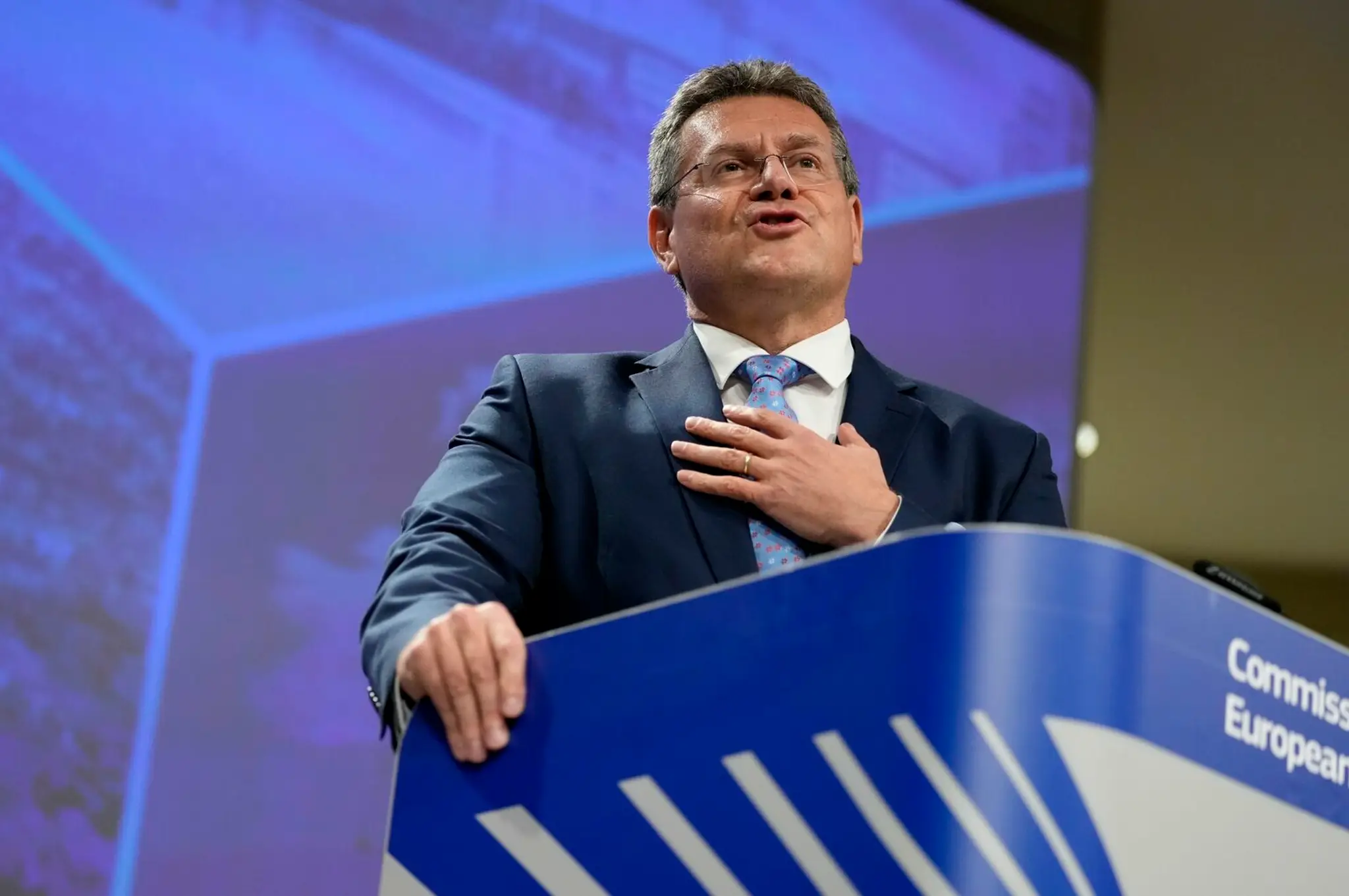 Podpredseda EK Maroš Šefčovič.