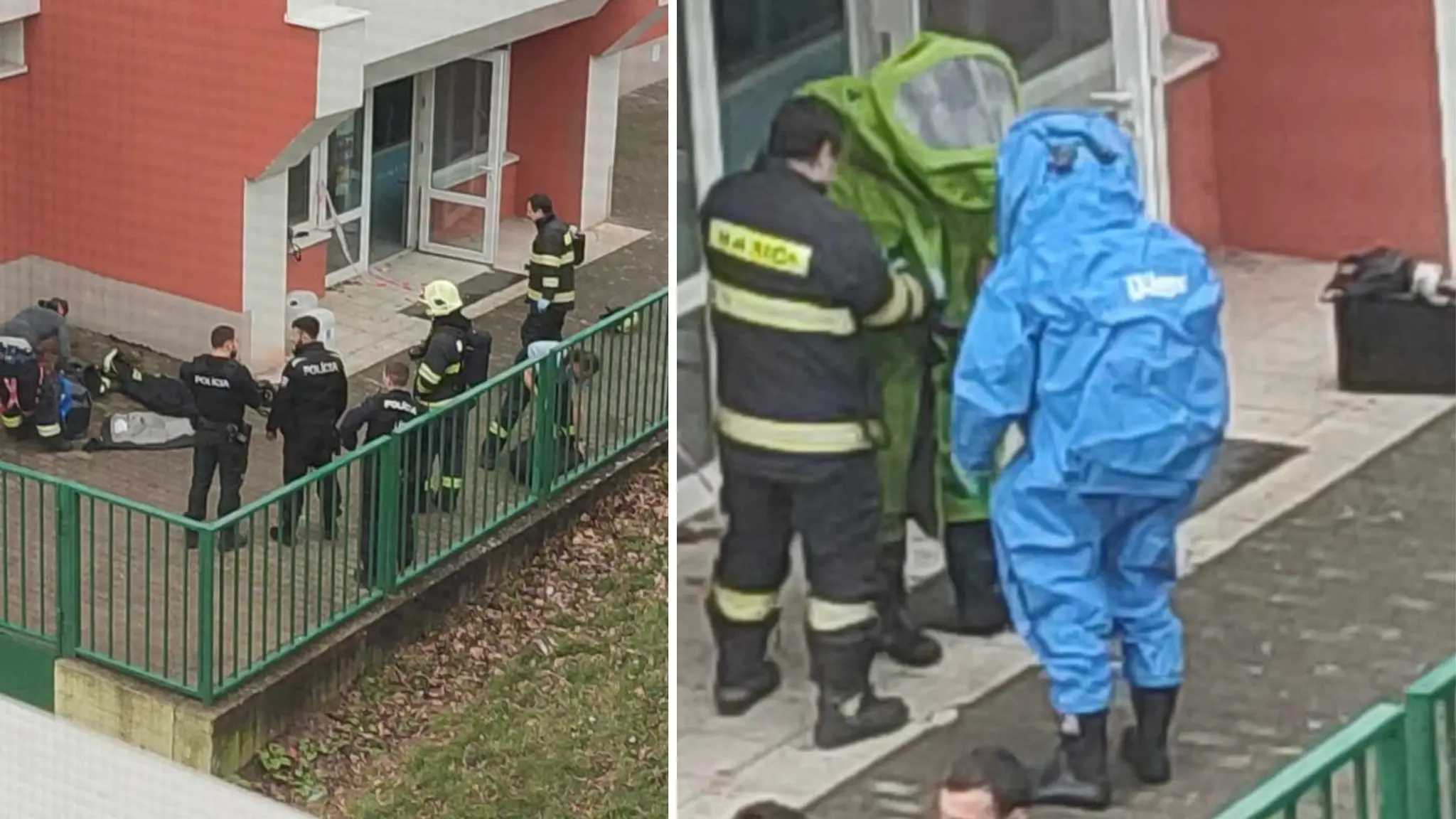 Dramatické chvíle na základnej škole v Bratislave. 