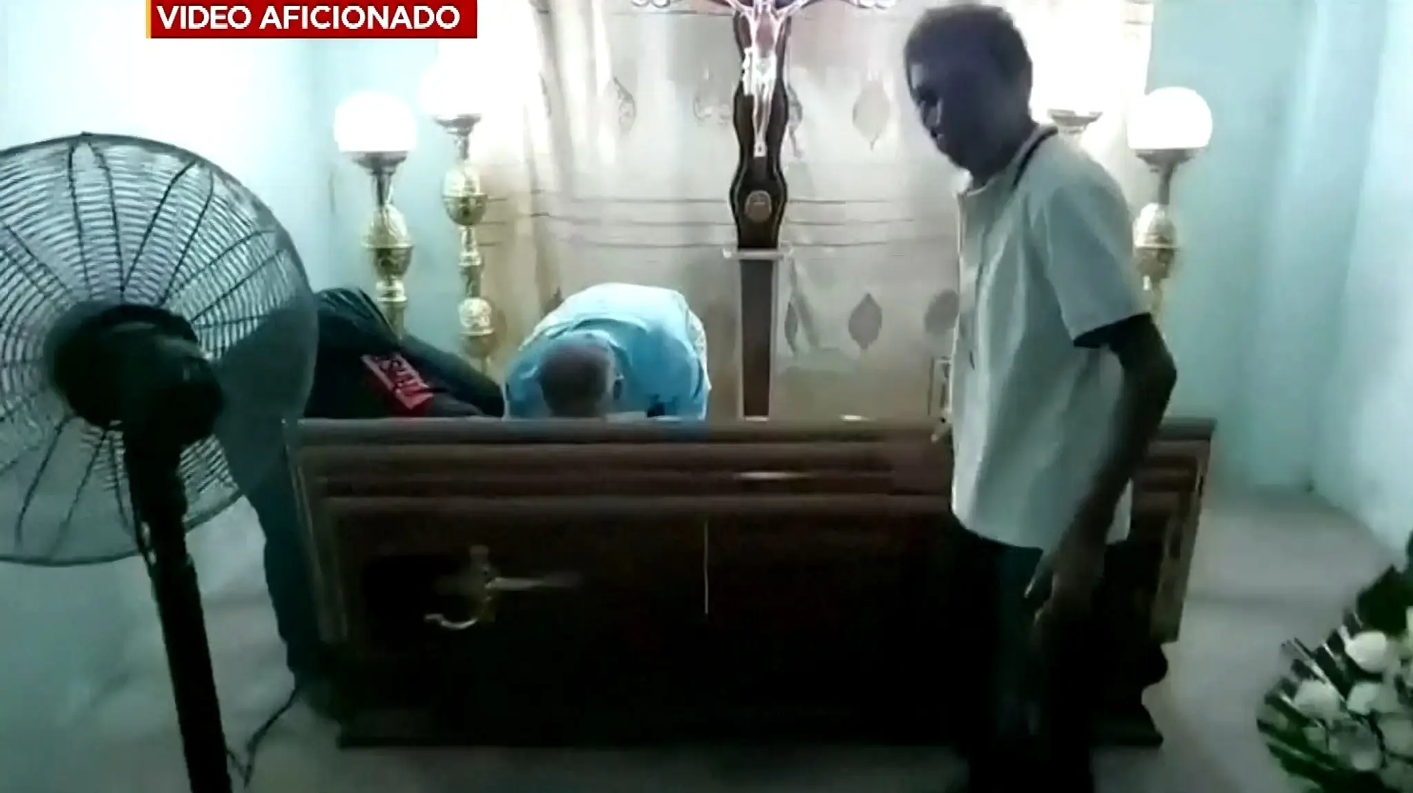 Rakva, v ktorej chceli ženu pochovať.