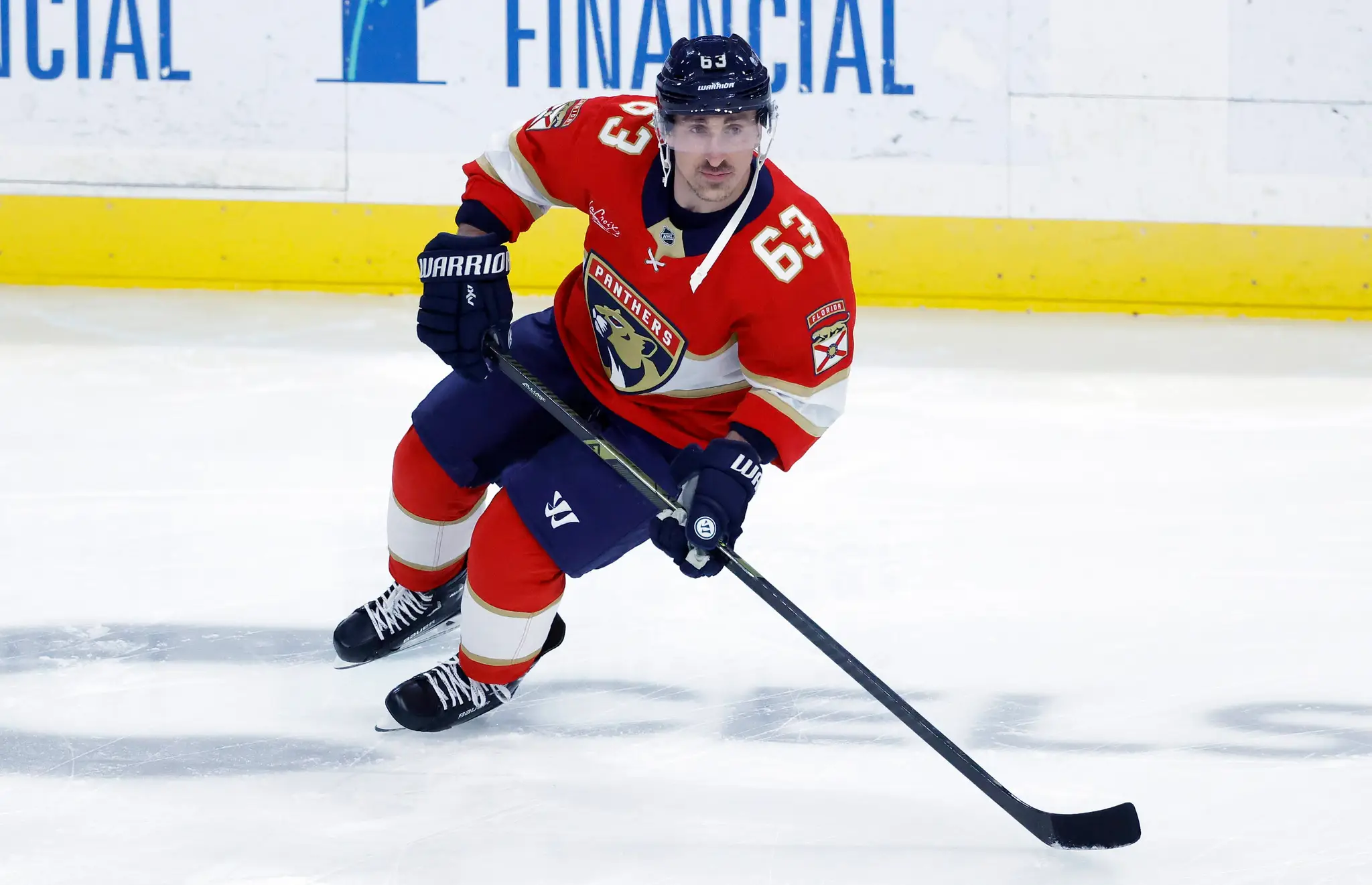 Brad Marchand pri premiére za Floridu