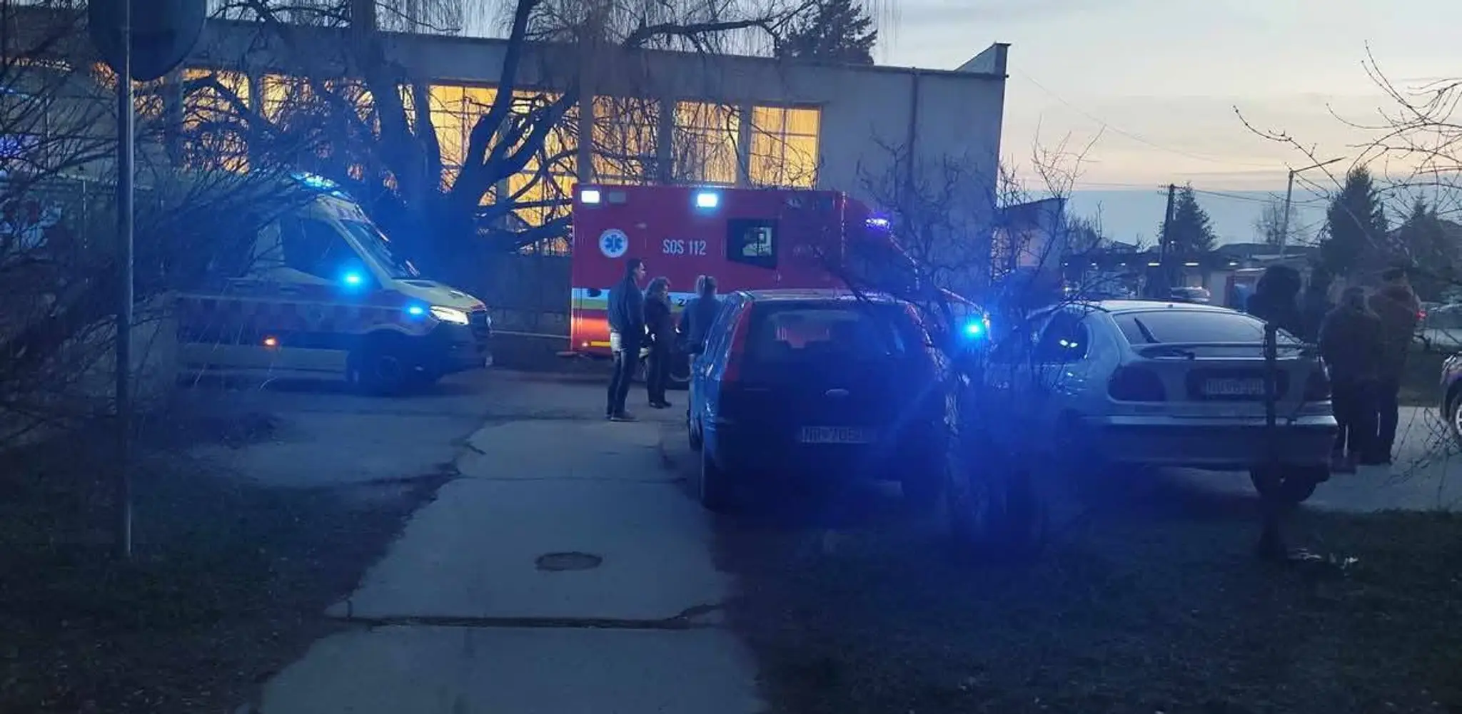 Požiar na sídlisku vo Vrábľoch