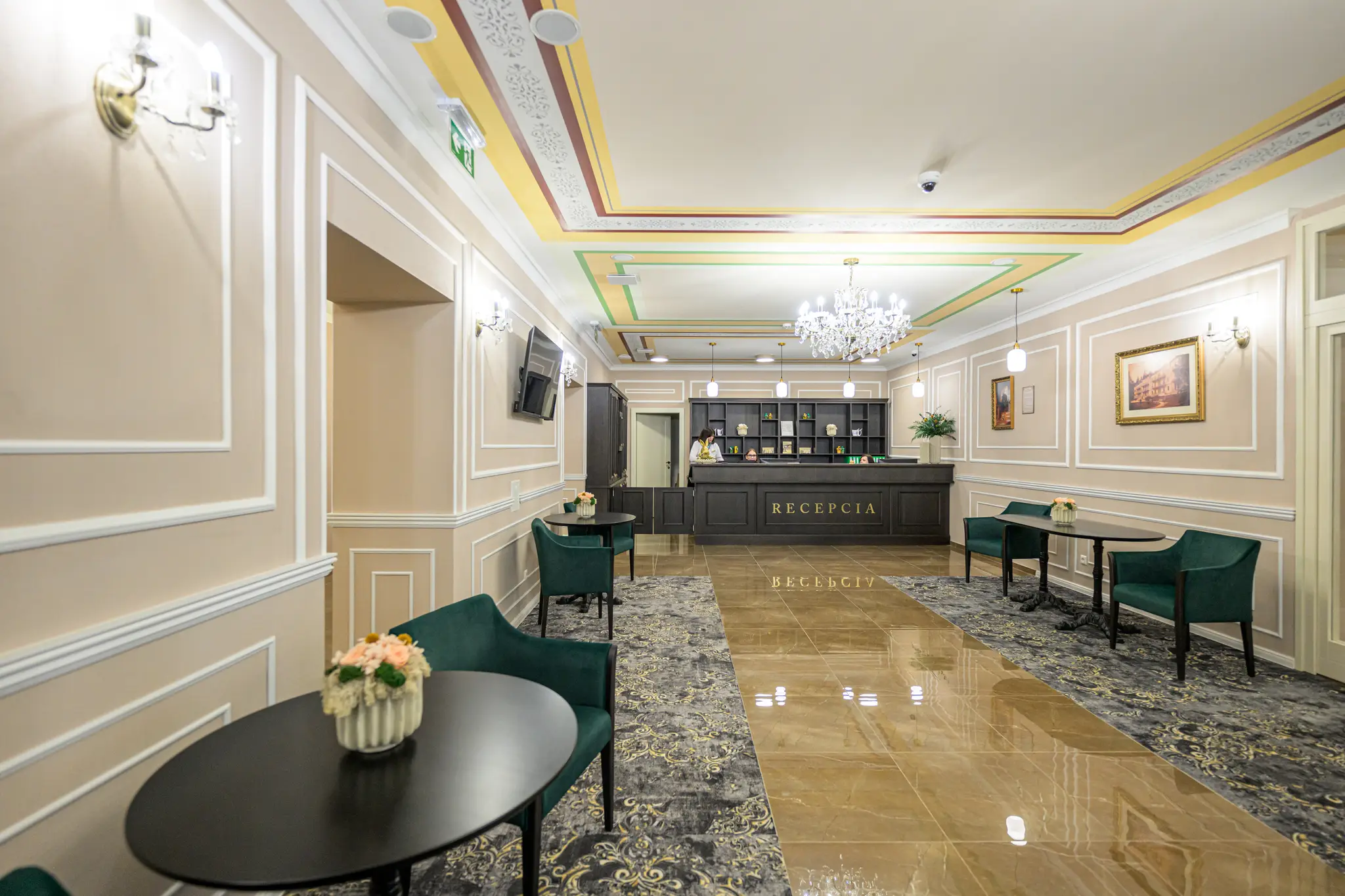 Hotel Dukla v Bardejovských Kúpeľoch.