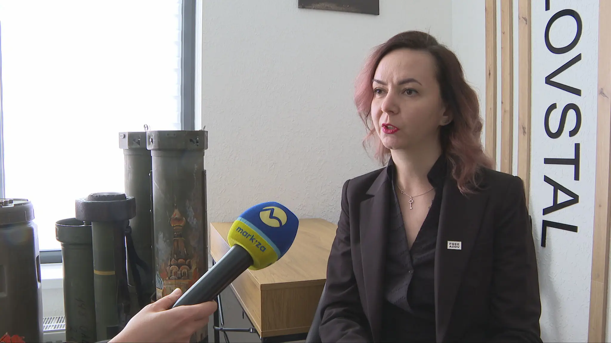 Valeria z Azovstalu.