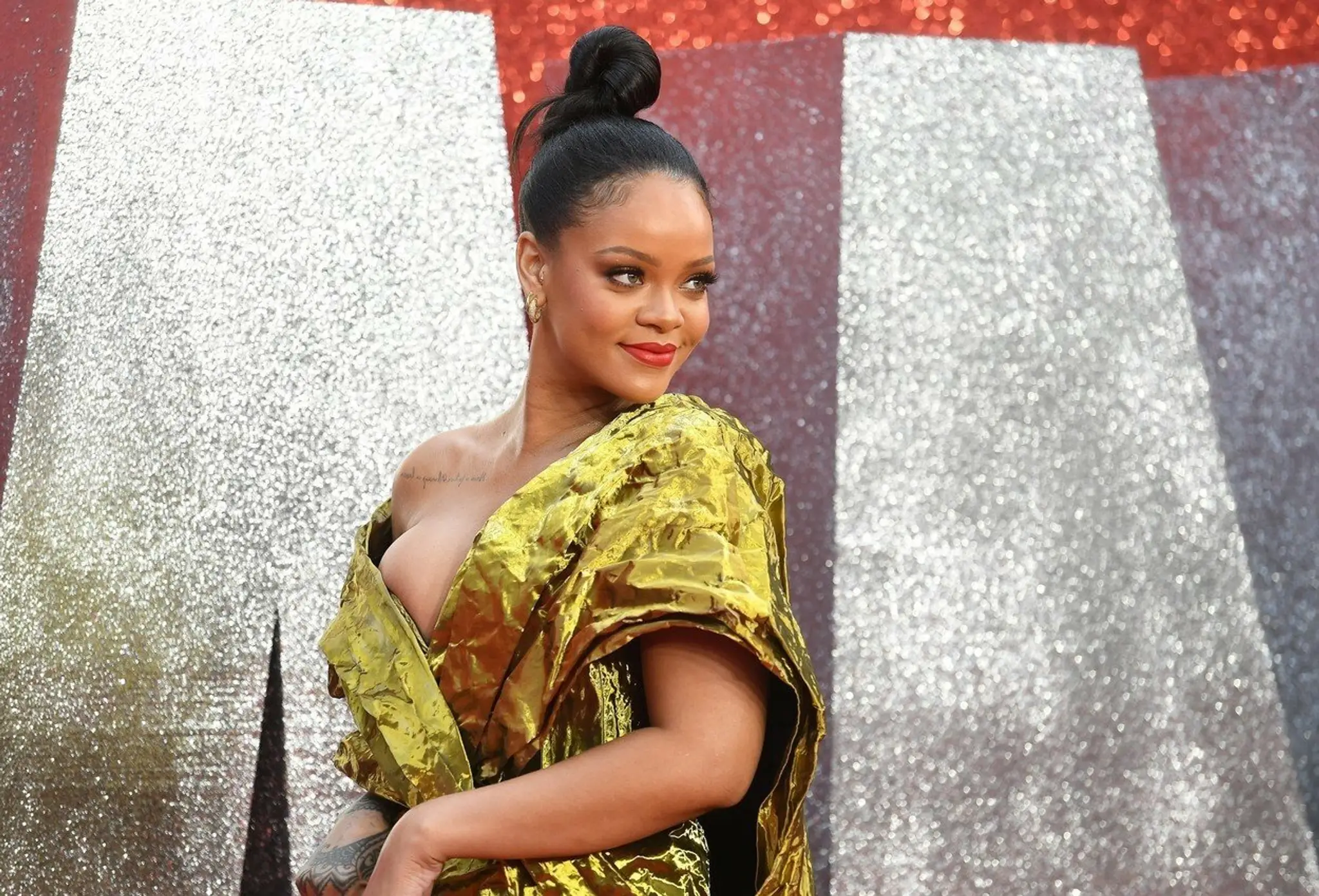 Rihanna na londýnskej premiére filmu Ocean´s 8. 