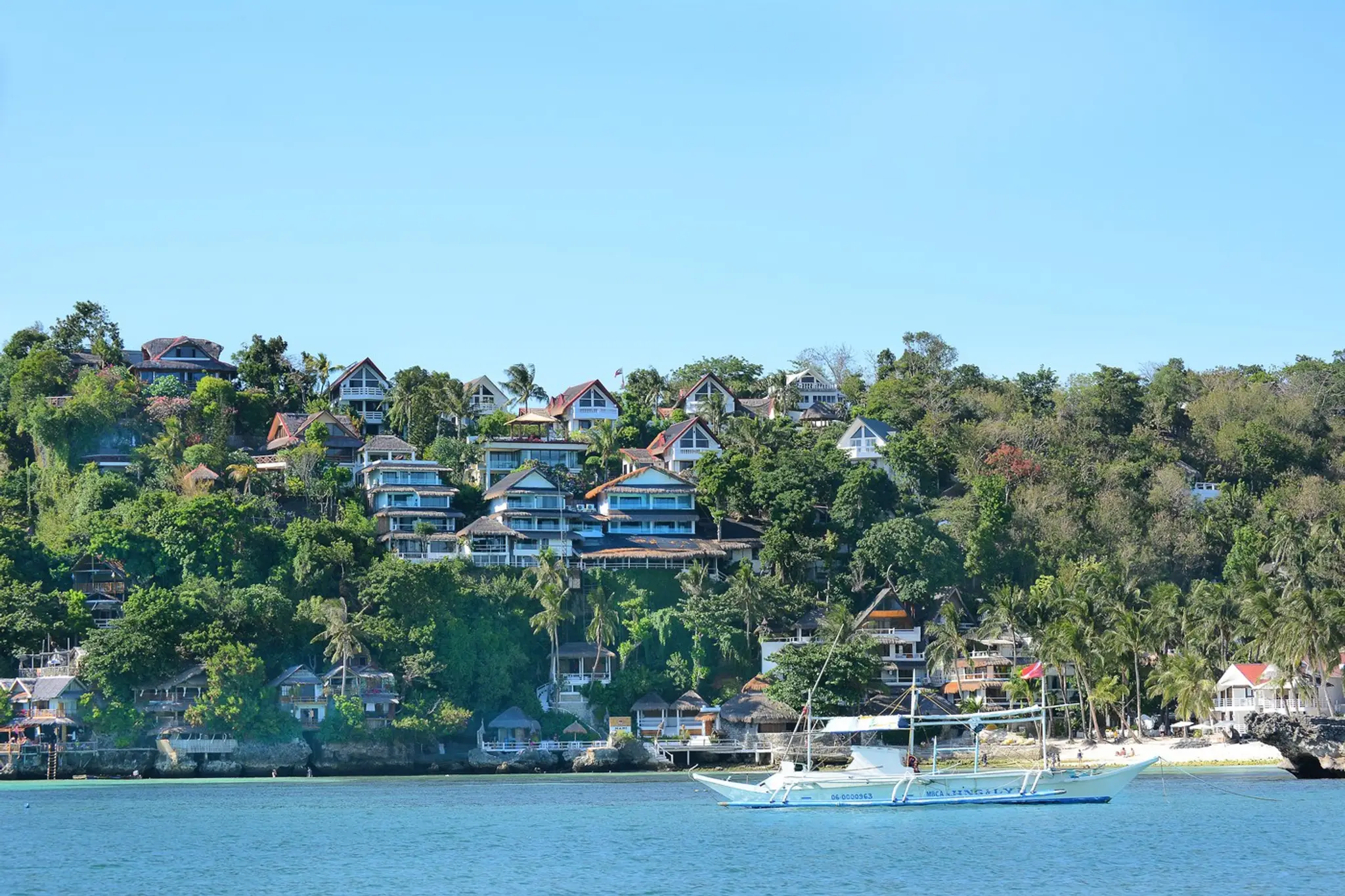 Filipínsky ostrov Boracay - ilustračná snímka