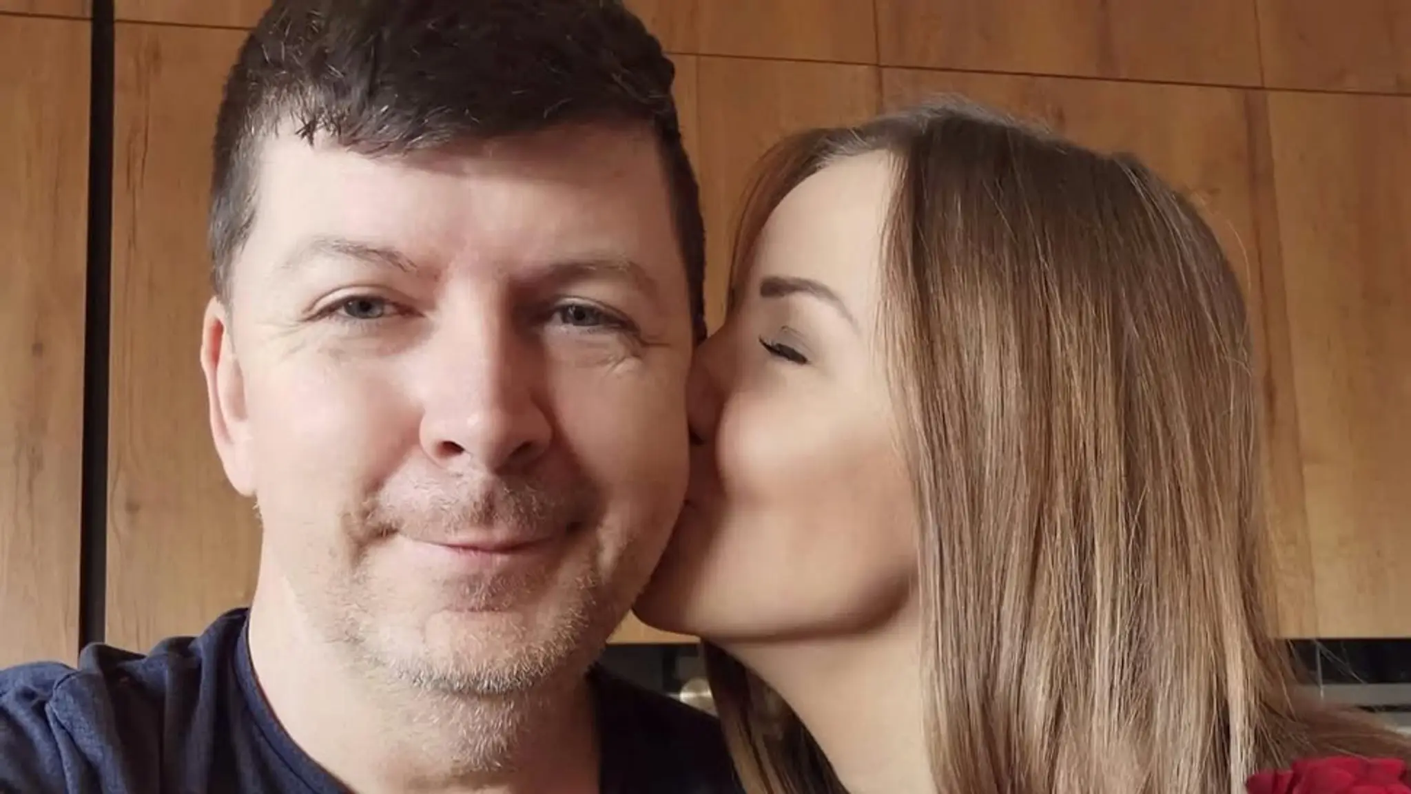 Andrej Bičan so snúbenicou Michaelou