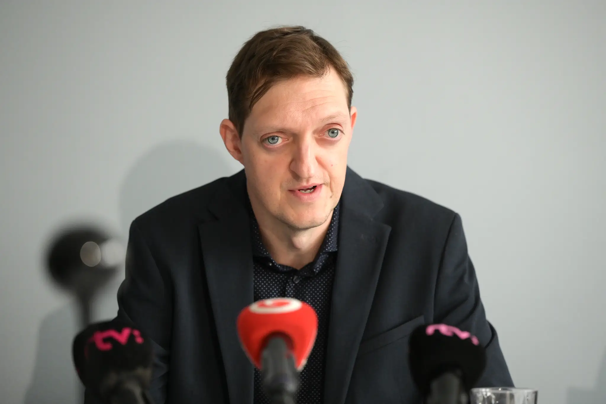 Na snímke riaditeľ Fondu na podporu umenia Róbert Špoták