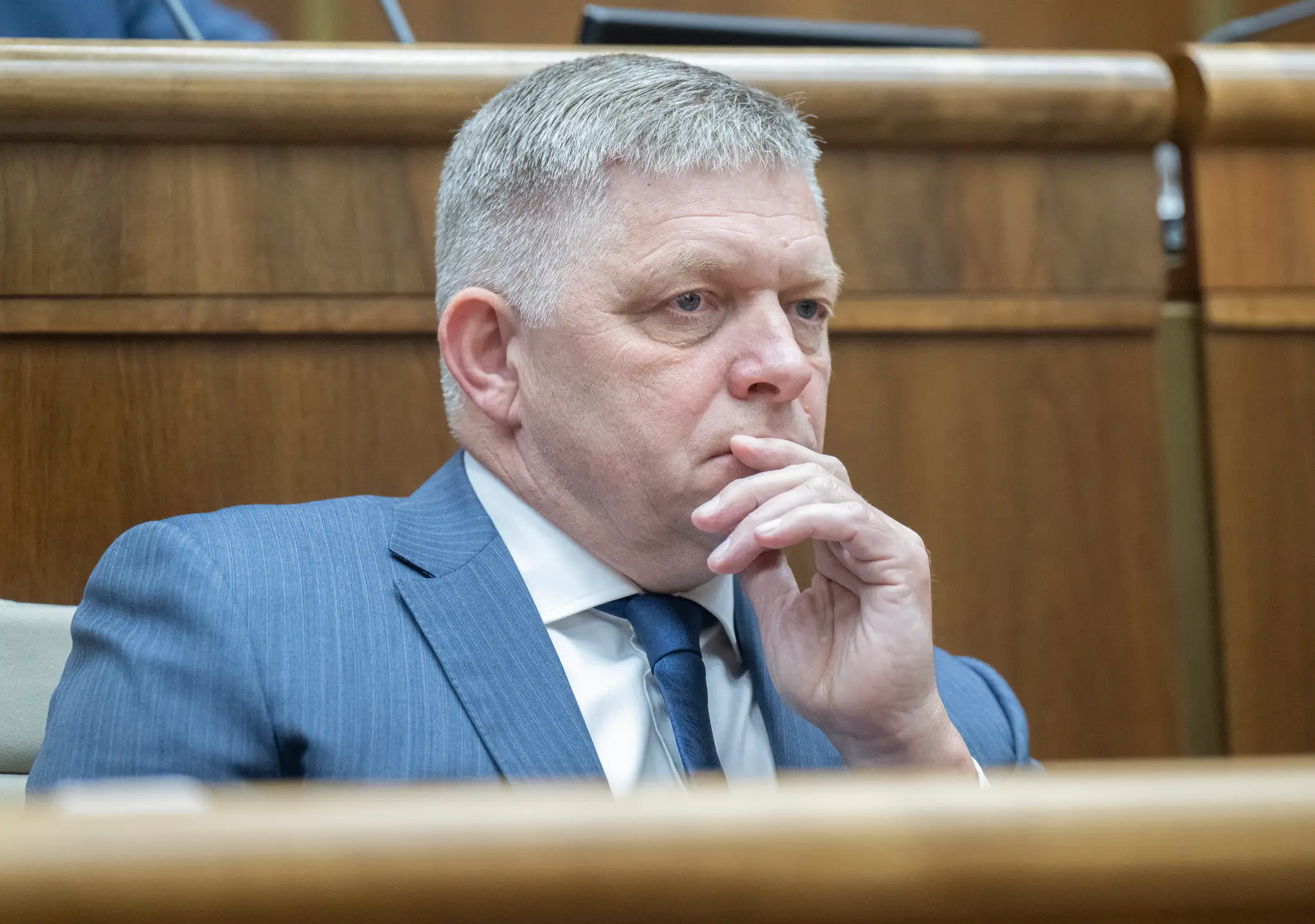 Na snímke premiér SR Robert Fico 