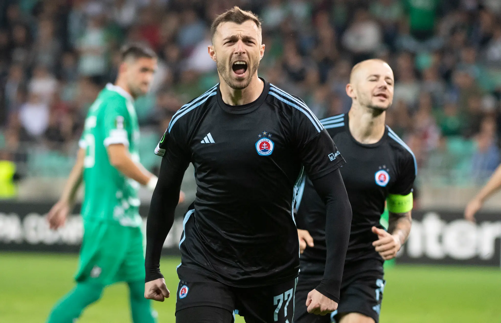 NK Olimpija Ľubľana - ŠK Slovan Bratislava.