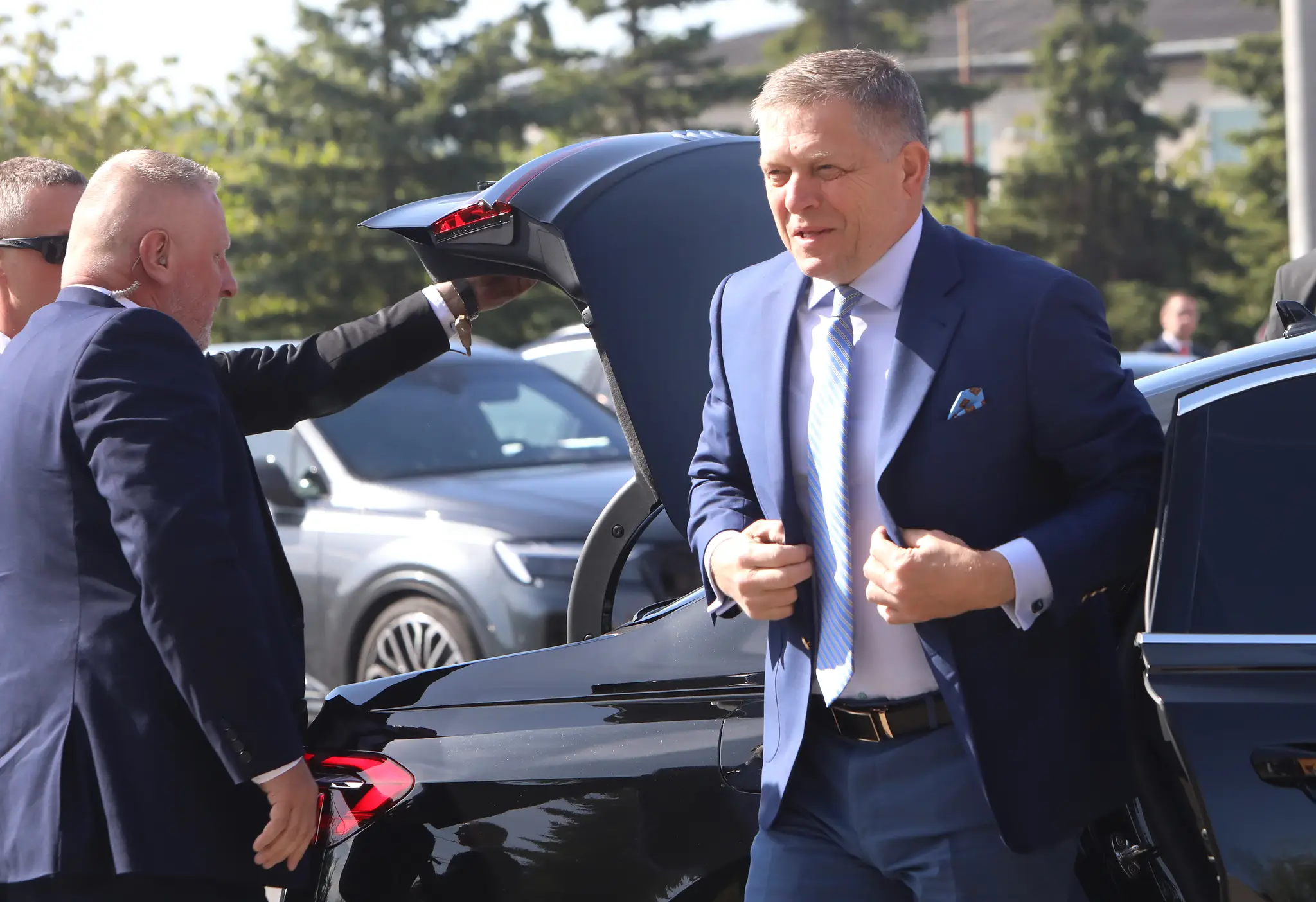 Robert Fico na výjazdovom rokovaní vlády v Malej Lehote