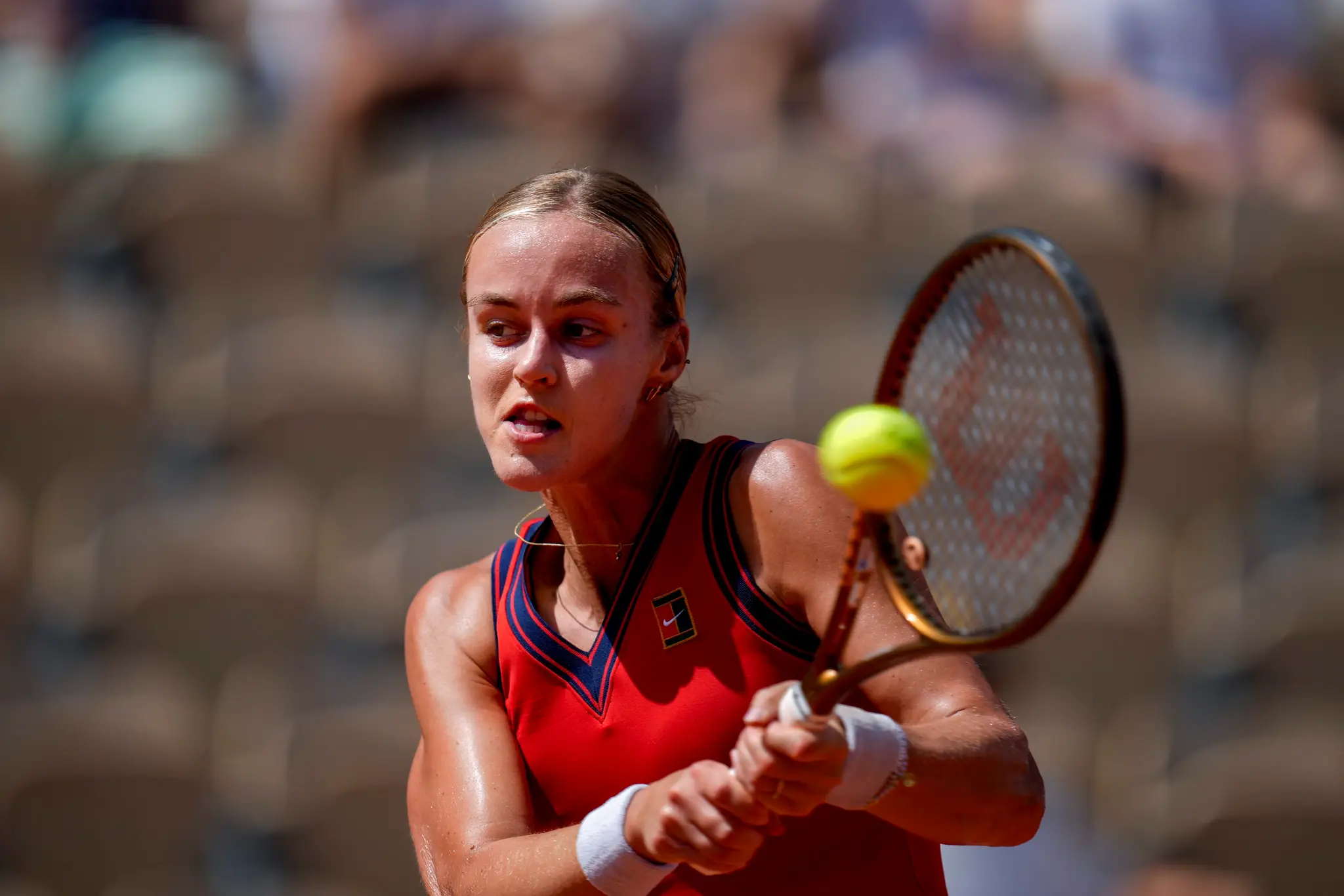 Na snímke slovenská tenistka Anna Karolína Schmiedlová