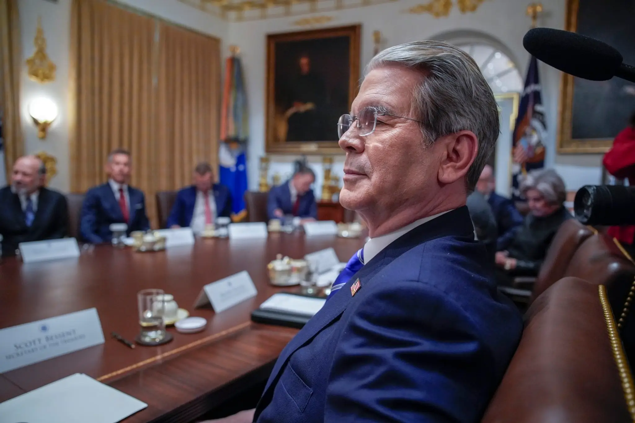  Americký minister financií Scott Bessent.