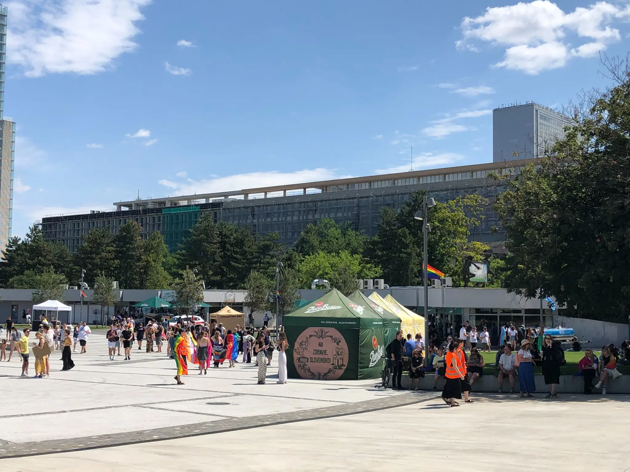 Dúhový PRIDE v Bratislave.