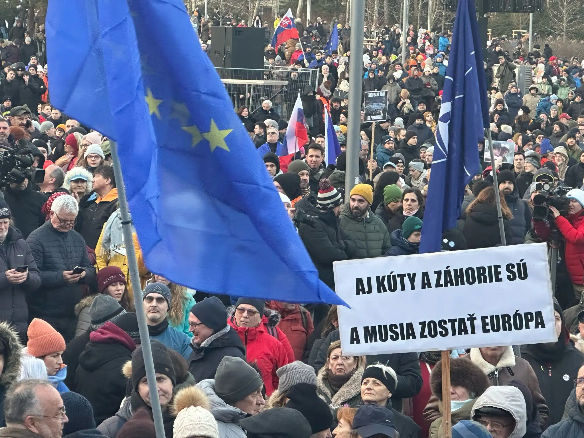 Spomienkové zhromaždenie v Bratislave
