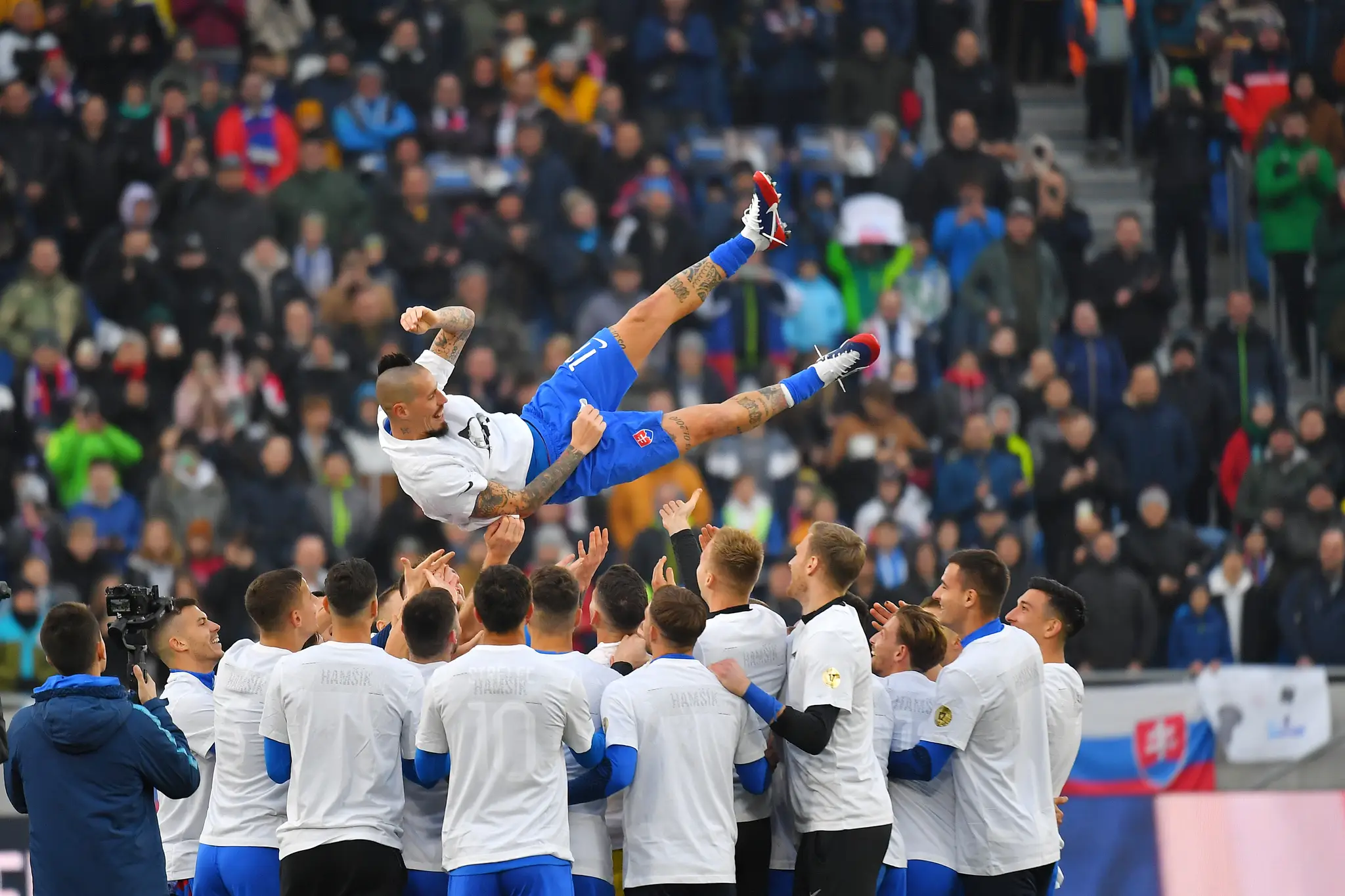 Marek Hamšík sa s reprezentáciou rozlúčil v prípravnom zápase s Čile.