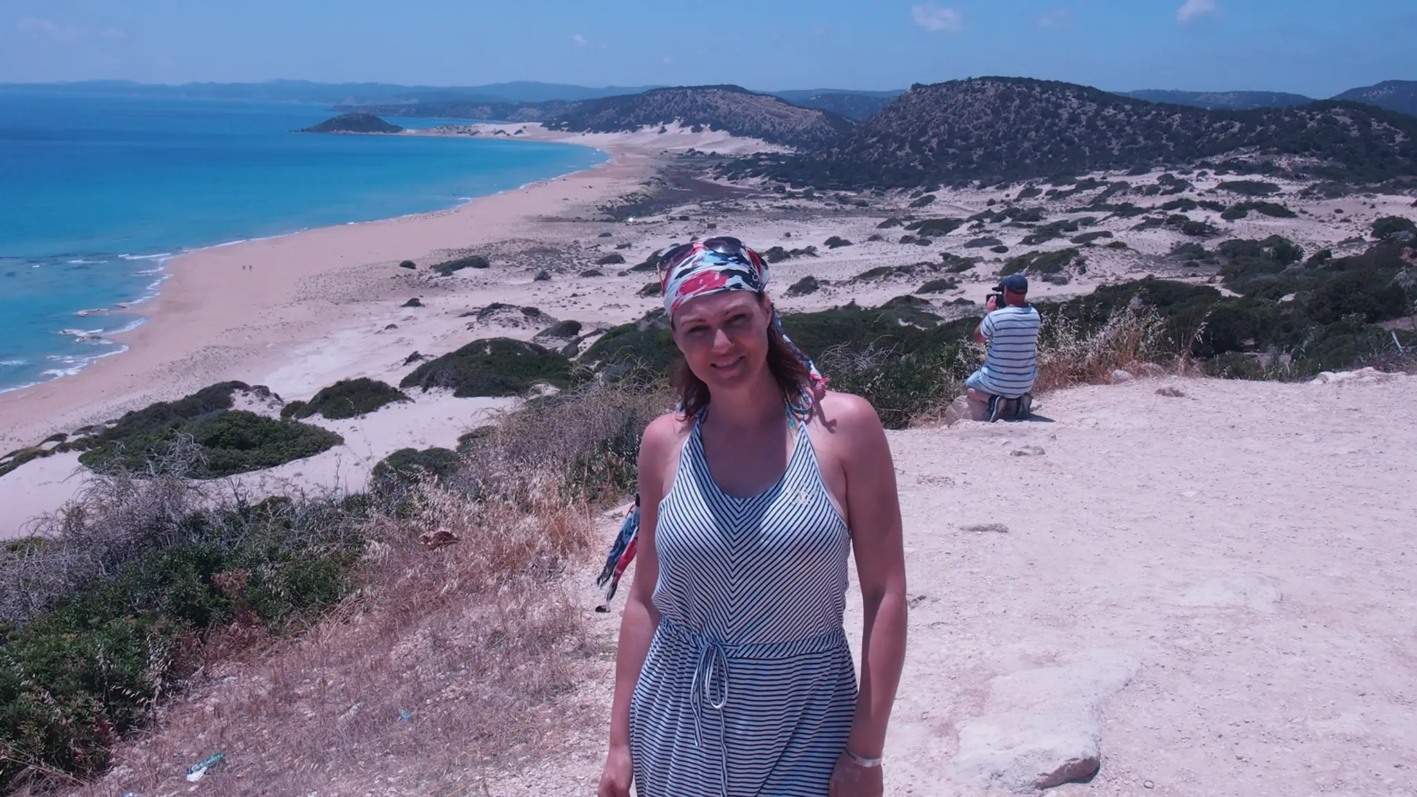 Aďka Poláková na ostrove Cyprus