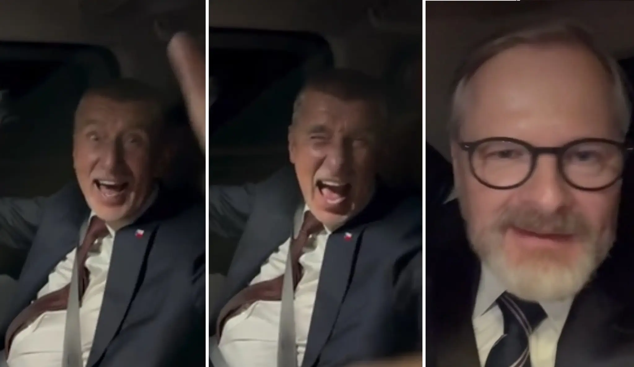 Petr Fiala reagoval na karaoke v podaní Andreja Babiša.