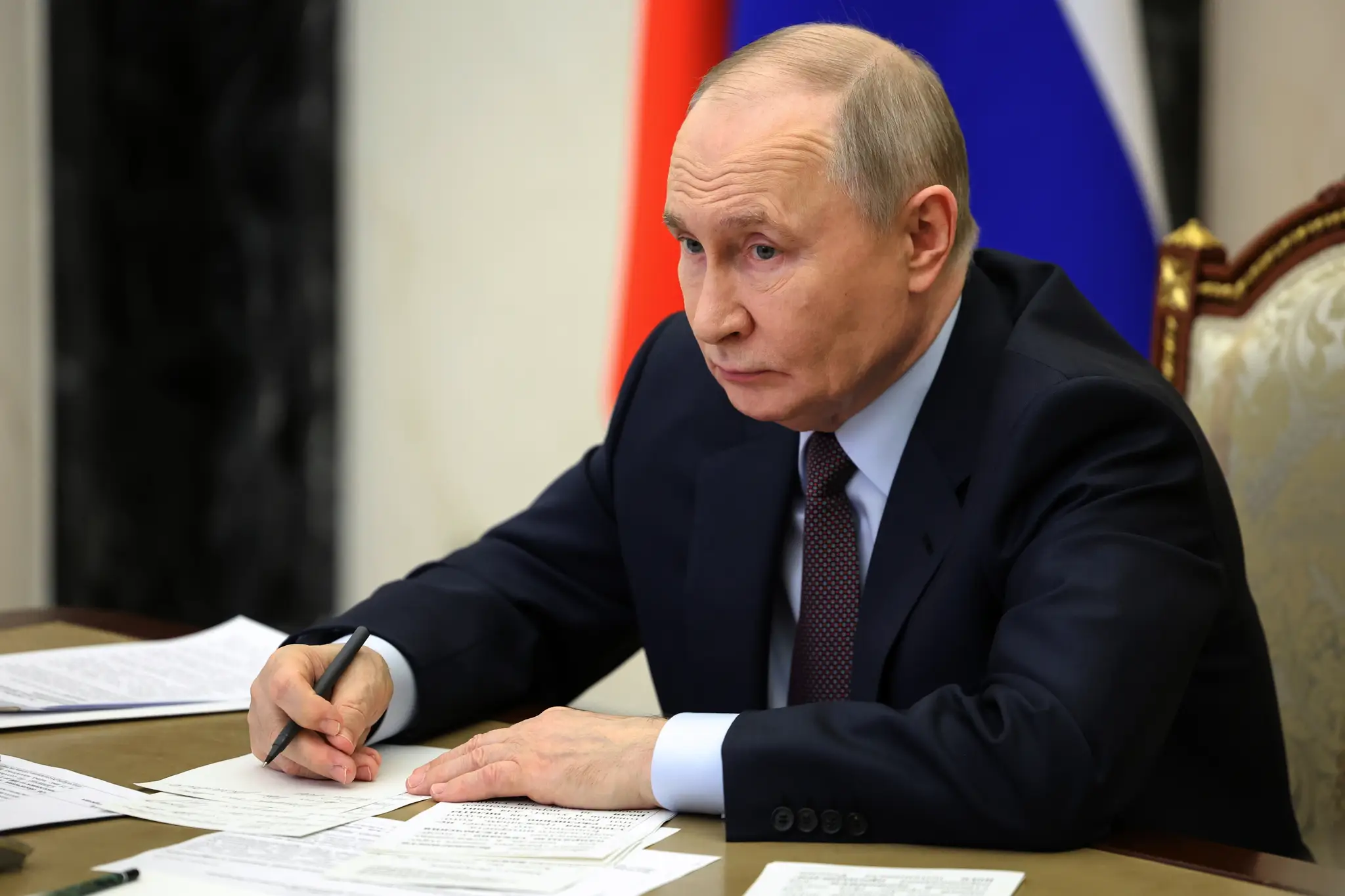 Ruský prezident Vladimir Putin.