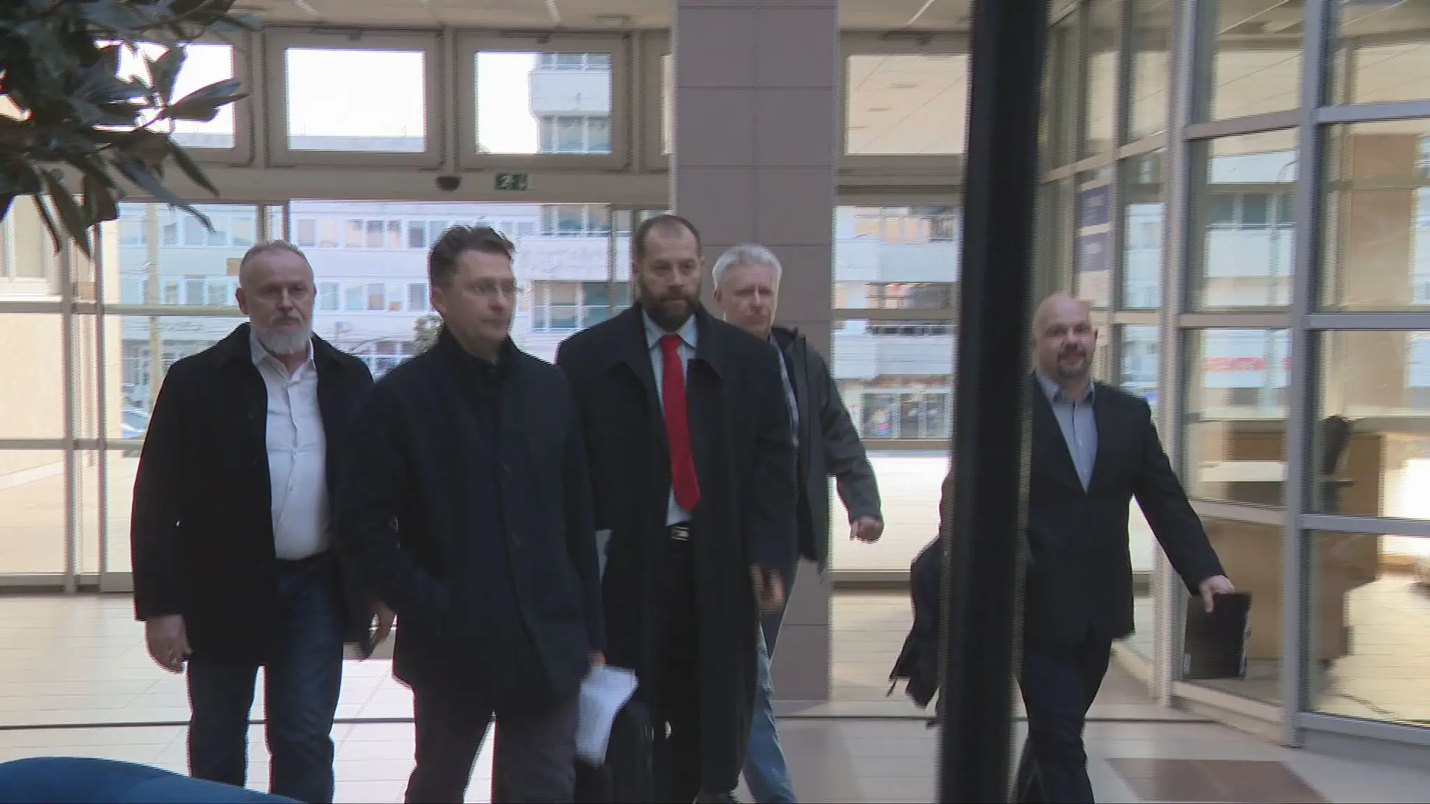 Lekárski odborári na ministerstve zdravotníctve.