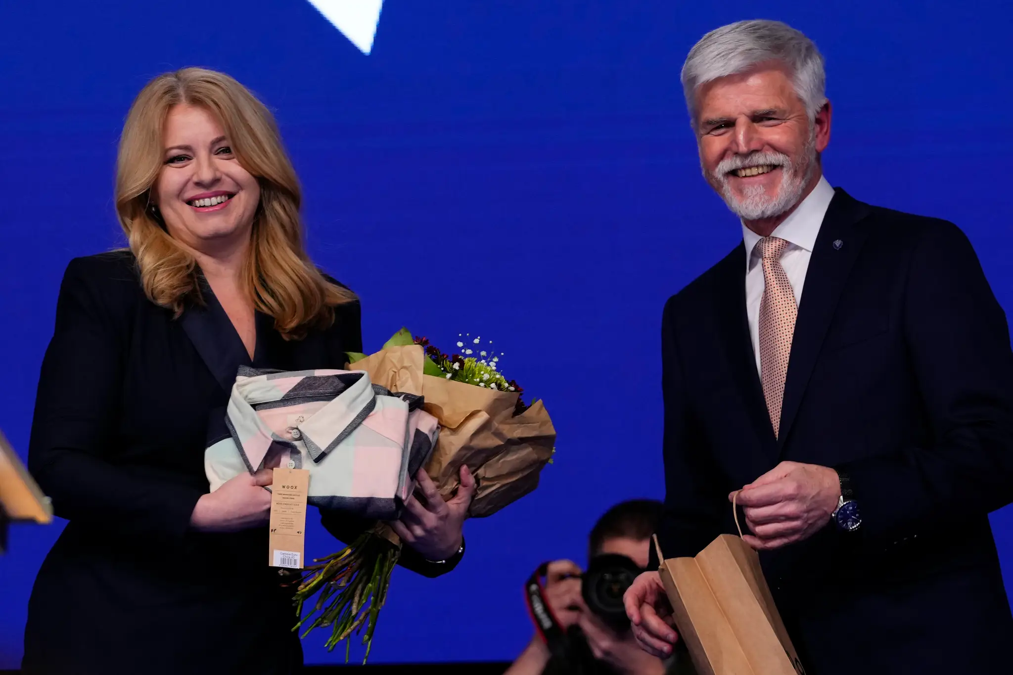 Zuzana Čaputová prišla do štábu Pavla.