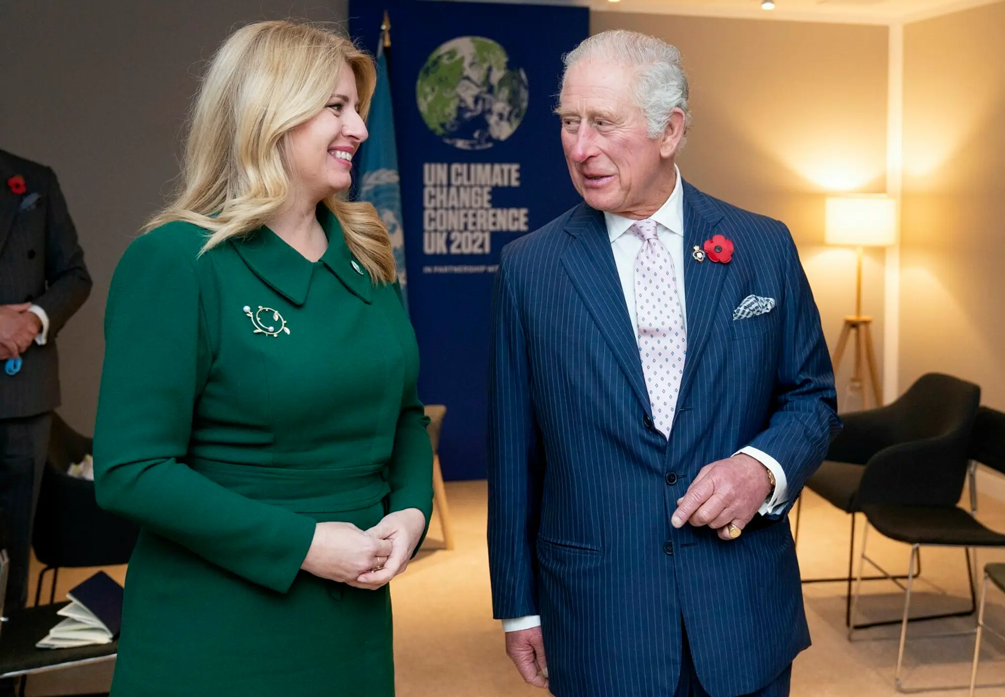 Zuzana Čaputová sa na klimatickom summite COP26 stretla aj s princom Charlesom.