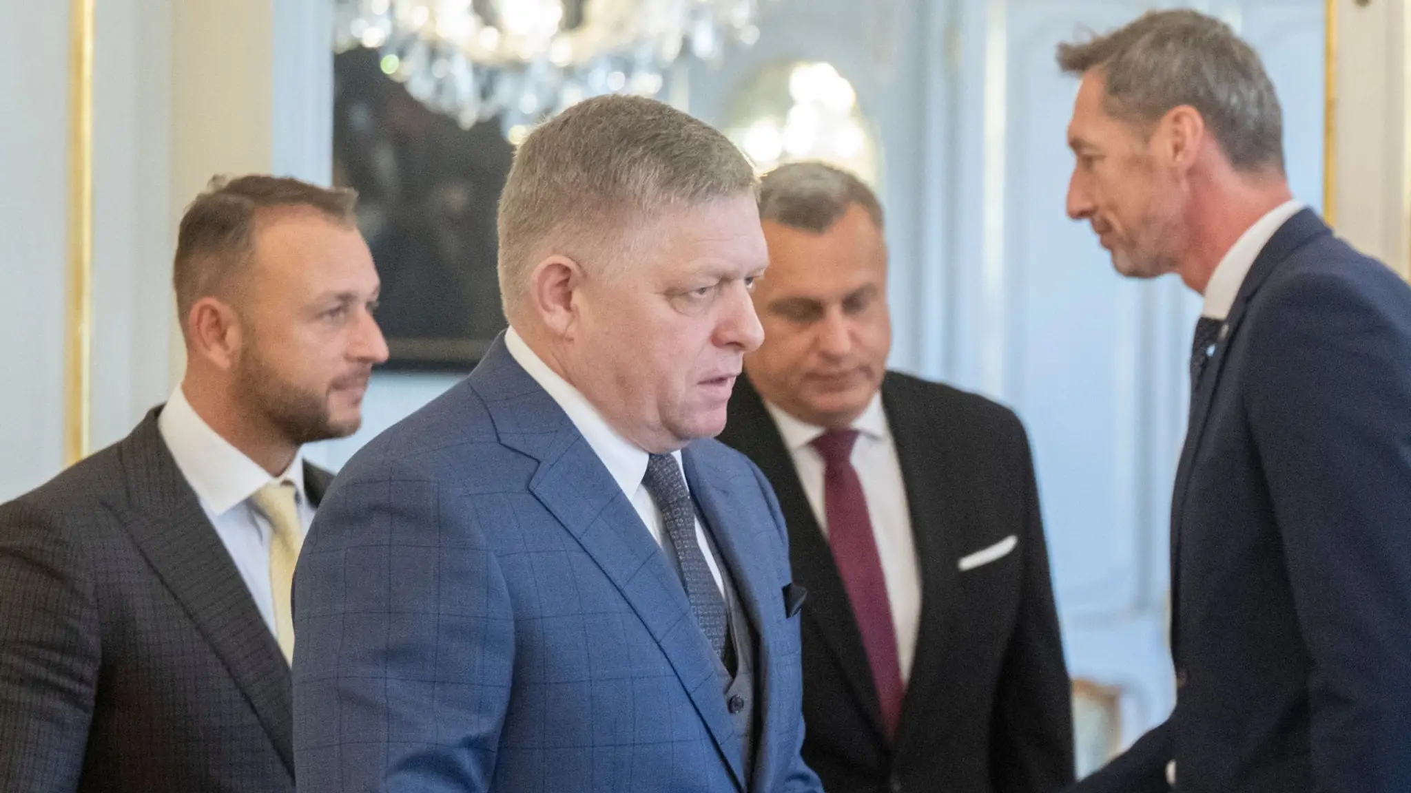 Robert Fico, Andrej Danko, Matúš Šutaj Eštok, Milan Majerský