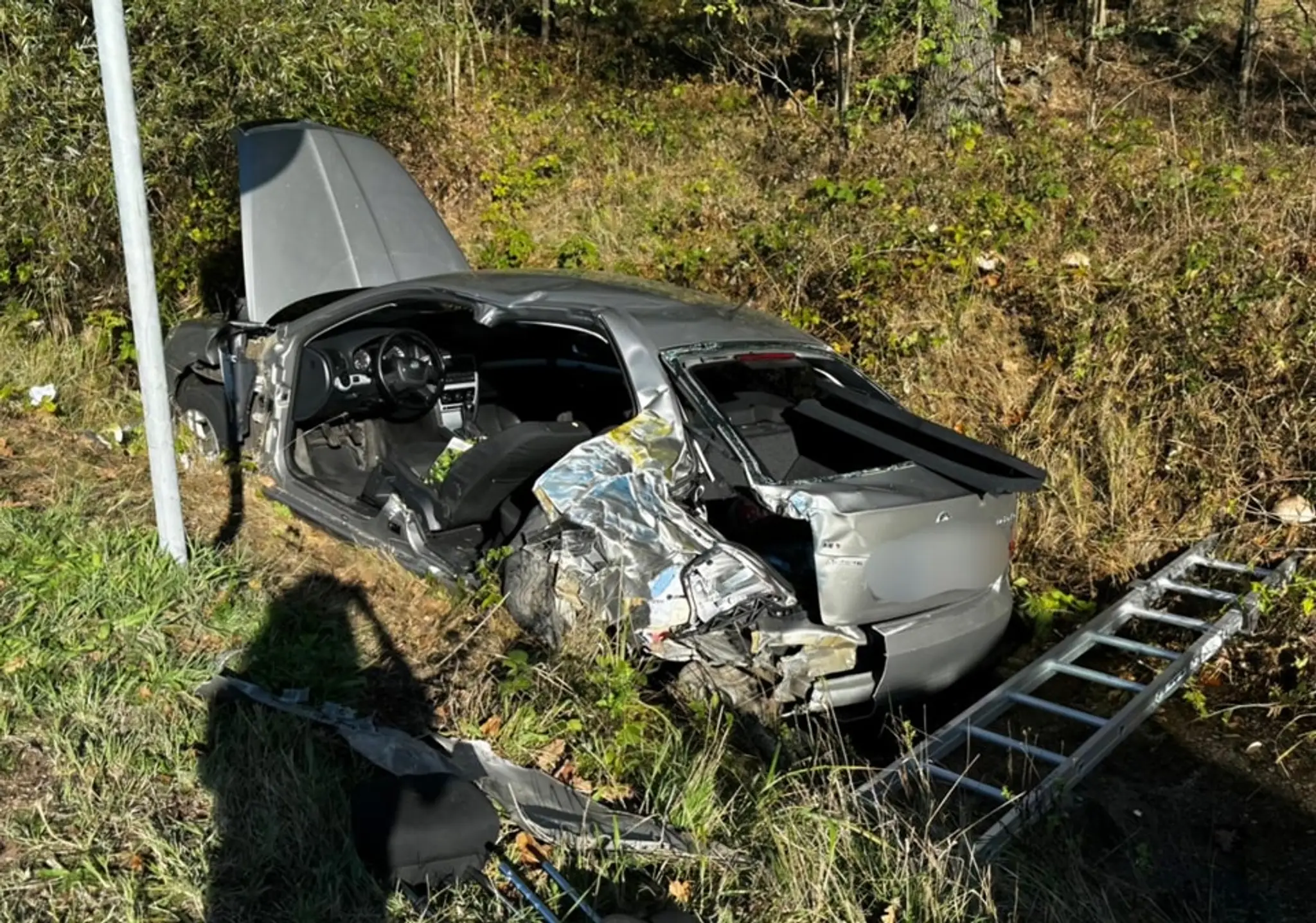 Medzi Kútmi a Holíčom sa v okrese Senica v stredu poobede zrazil autobus s osobným autom