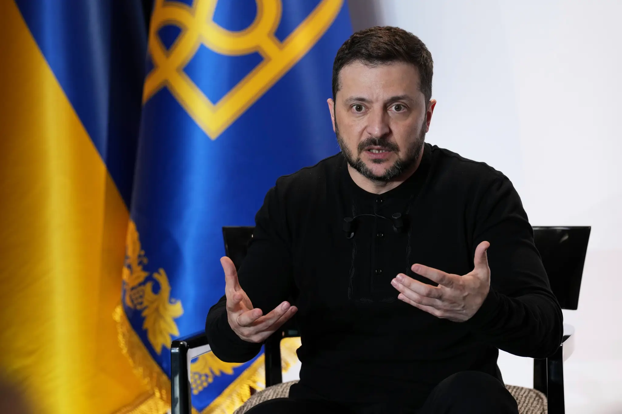Ukrajinský prezident Volodymyr Zelenskyj.
