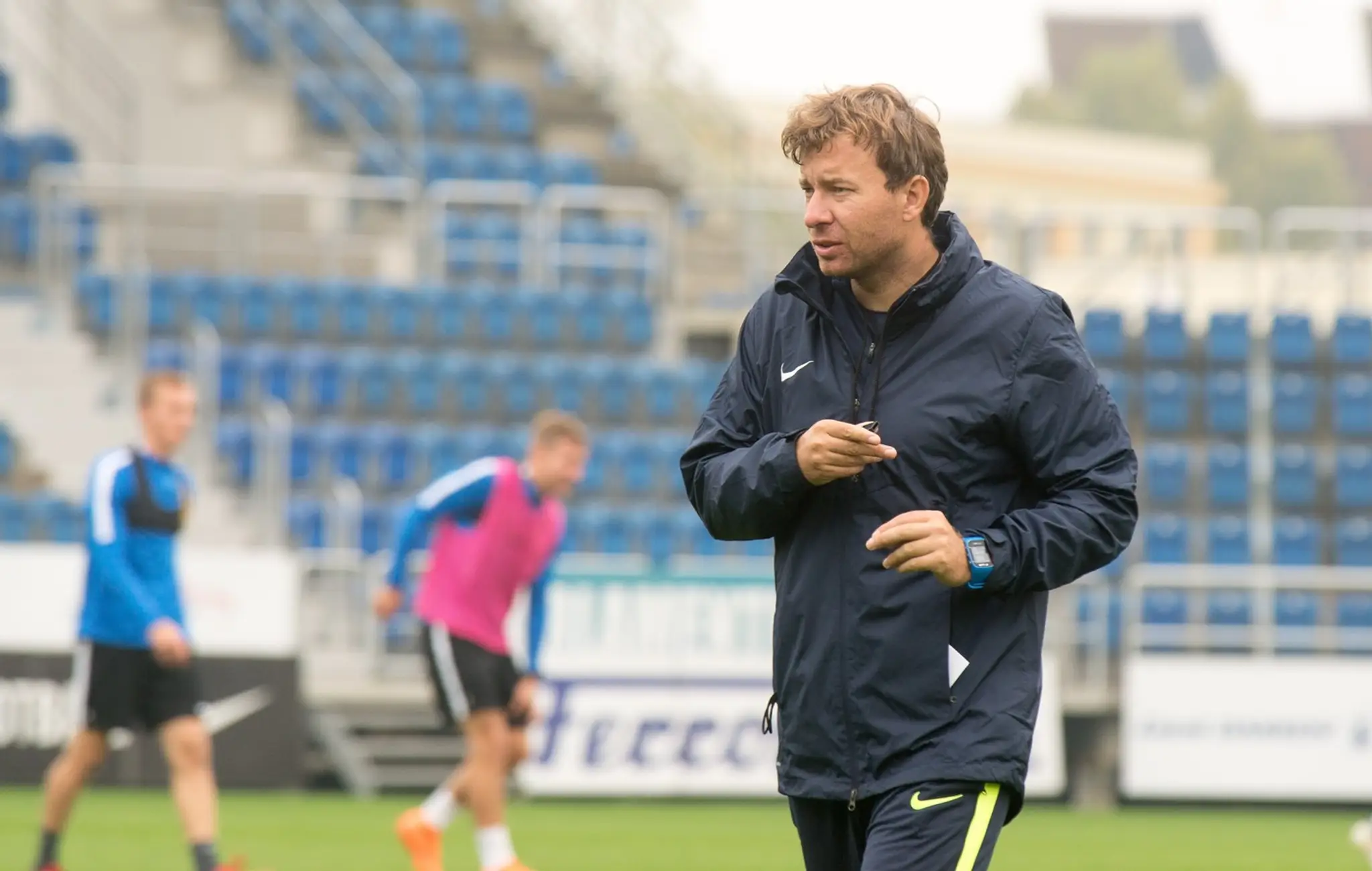 Český tréner Petr Vlachovský.
