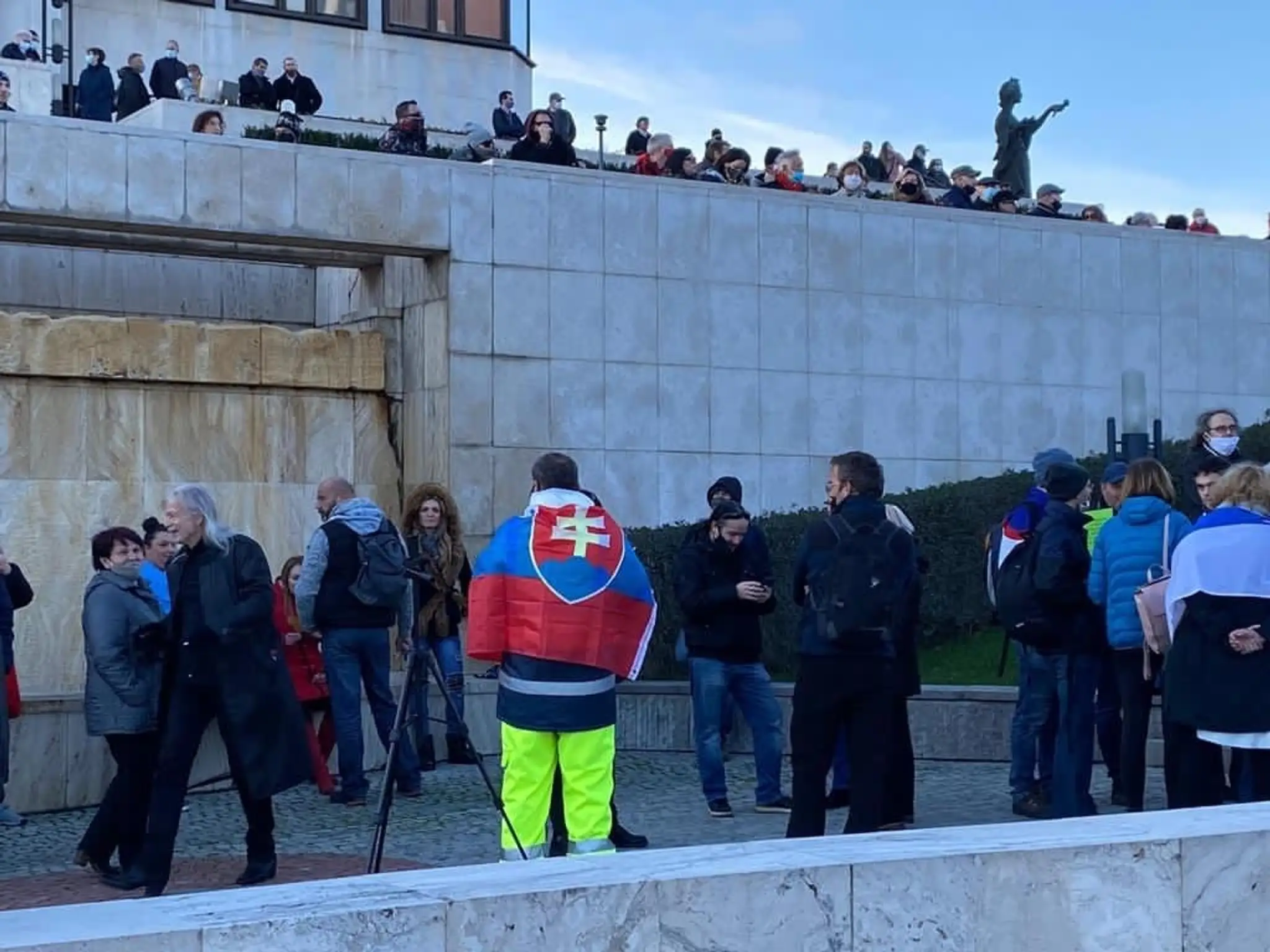 Pokojné zhromaždenie v Banskej Bystrici