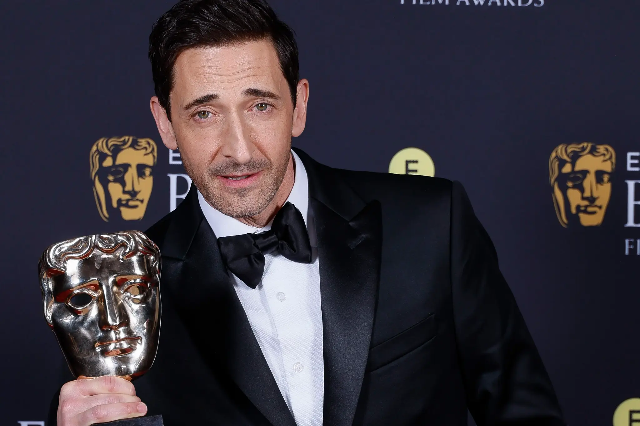 Adrien Brody s cenou BAFTA