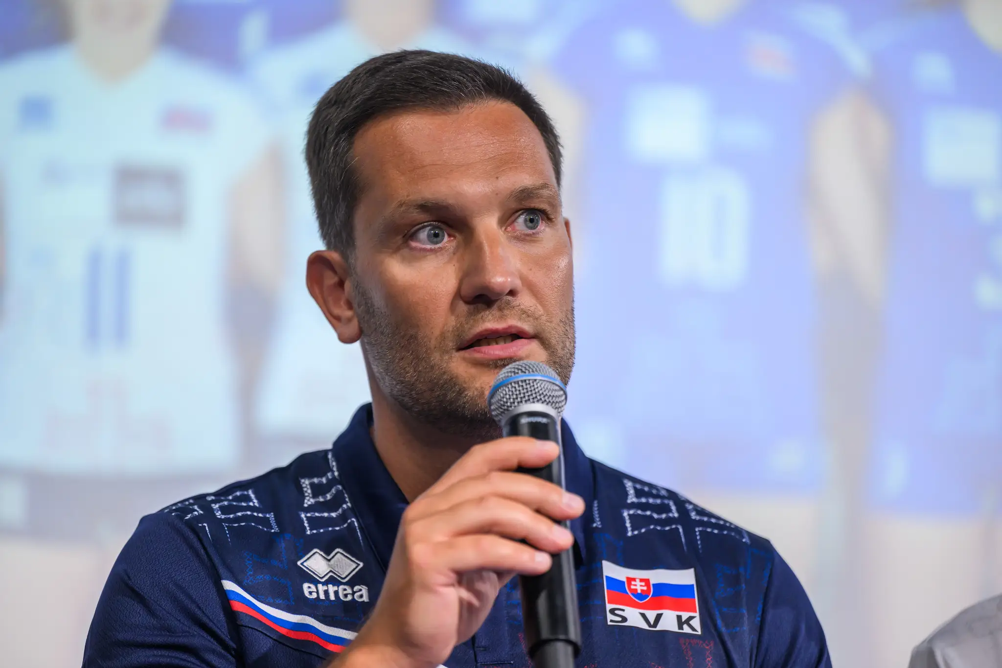 Na snímke reprezentačný tréner žien Michal Mašek.