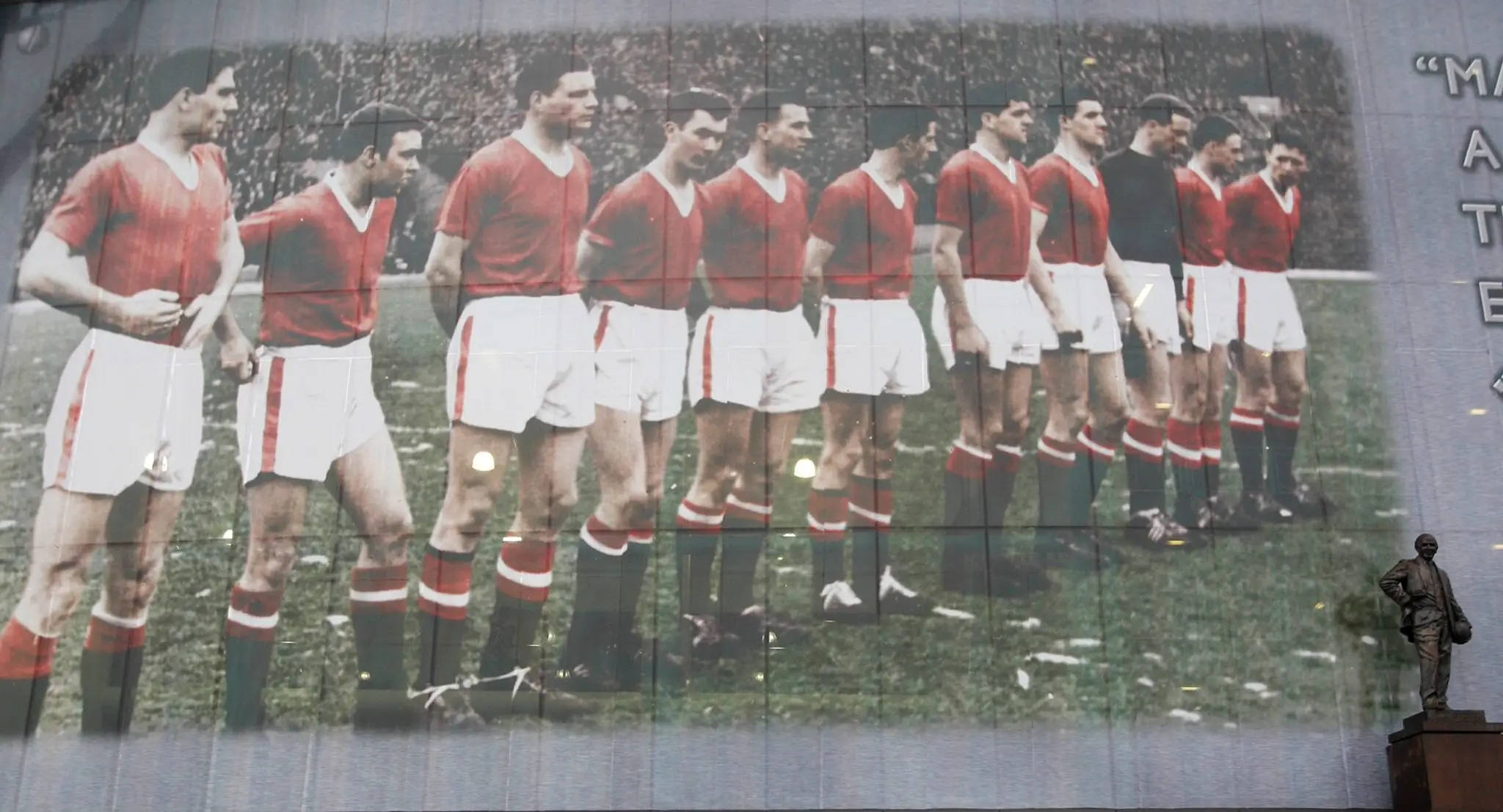 Tím Manchesteru United, ktorý zahynul pri leteckom neštastí v Mníchove roku 1958.